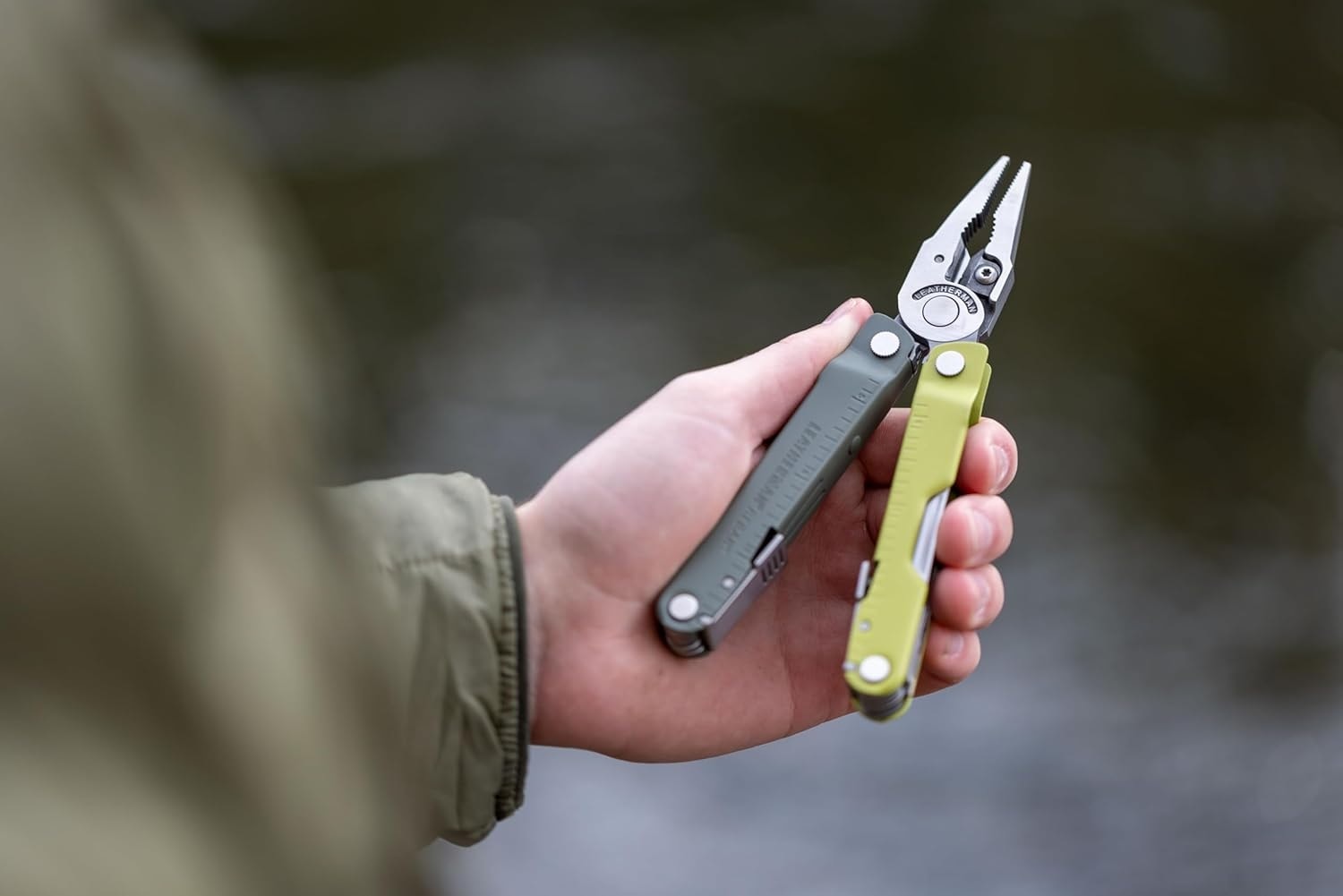 Leatherman - Rebar Mossy Slate Multitool mit Holster