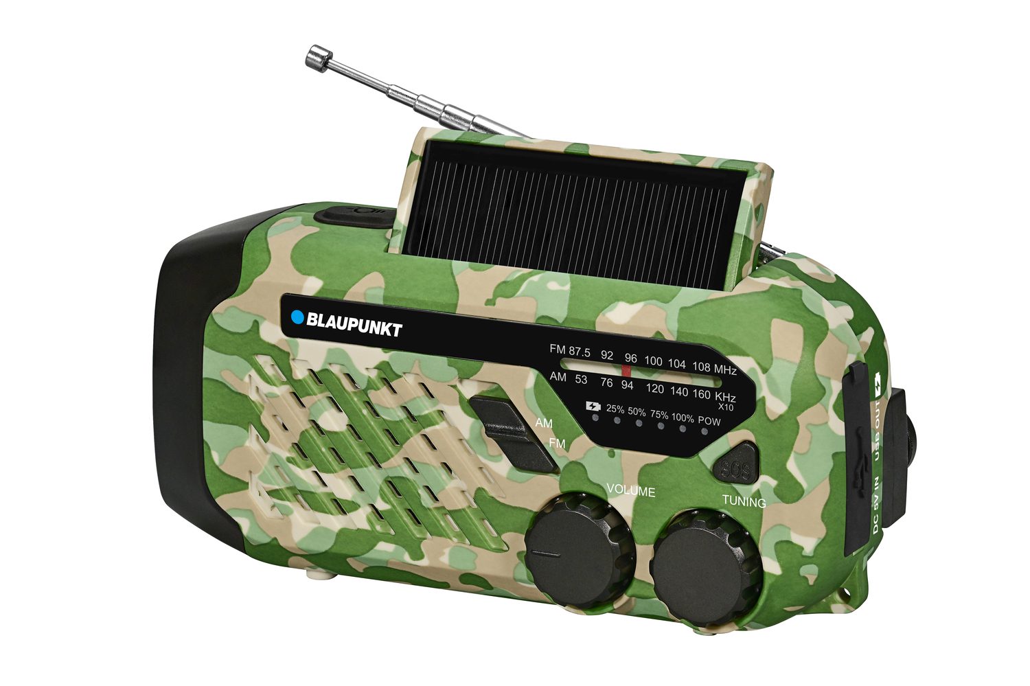 Blaupunkt - ER10 Notfallradio - Green