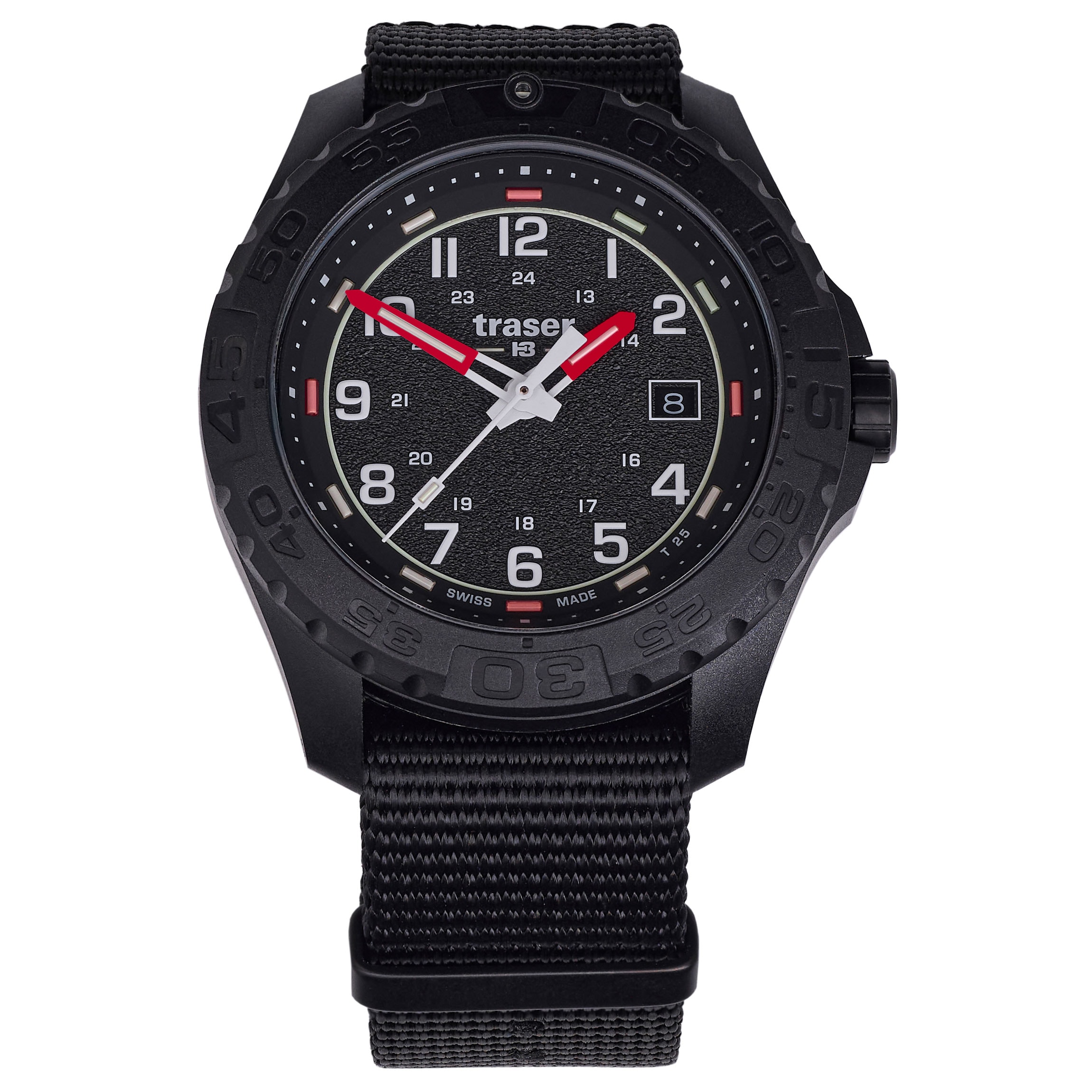 Traser - P96 Outdoor Pioneer TS Armbanduhr - All Black