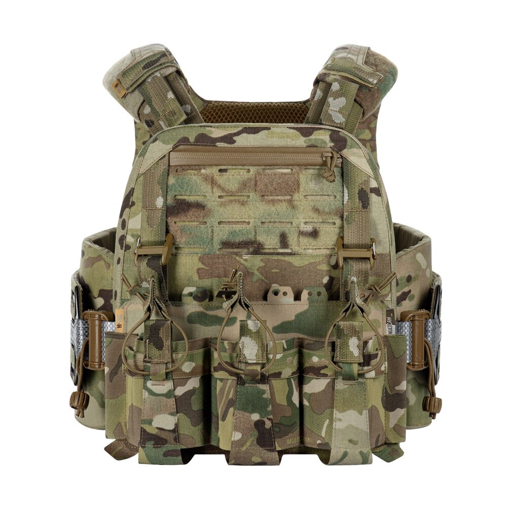 M-Tac - Cuirass Tiger Elite Tegris - Taktische Weste vom Typ Plate Carrier - MultiCam