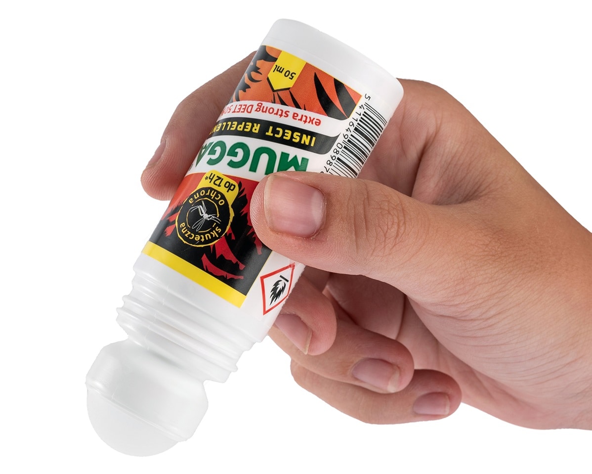 Mugga - Extra Strong Insektenschutz-Roller 50% DEET, 50 ml - 2 Stk.
