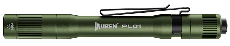 Wuben - PL01 Black Taschenlampe 650 Lumen - Army Green
