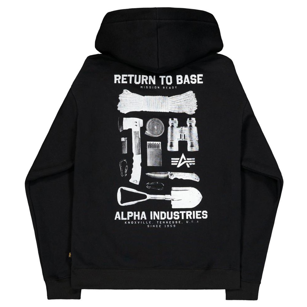 Alpha Industries - Return To Base Sweatshirt - Black