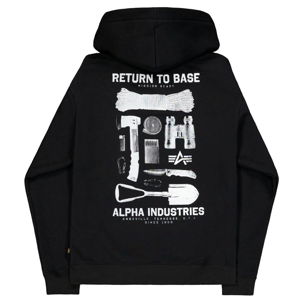 Alpha Industries - Return To Base Sweatshirt - Black