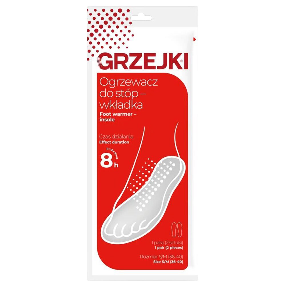 Grzejki - Chemischer Fußwärmer S/M - 10 Paar