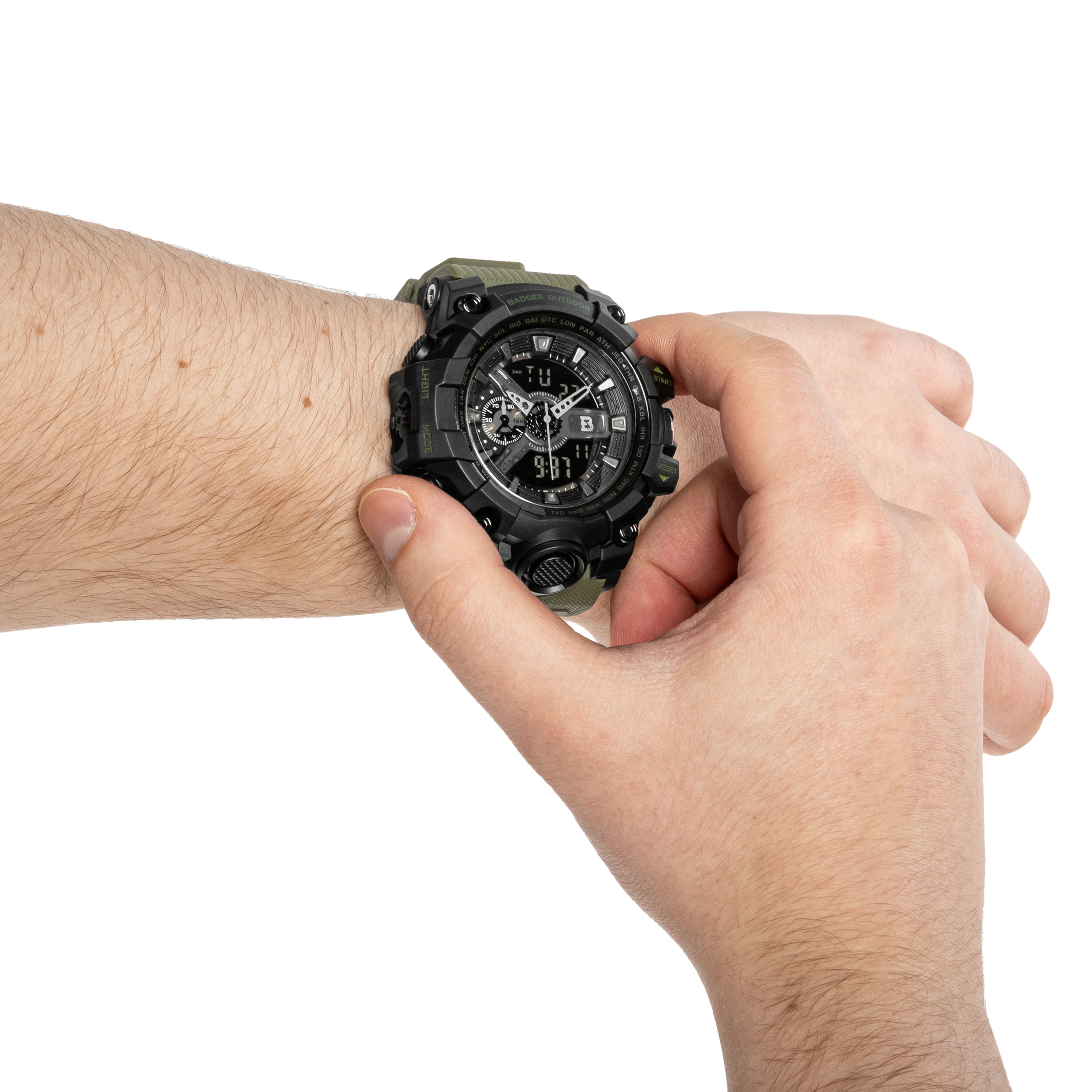 Badger Outdoor - Sentry Uhr - Army Green/Black