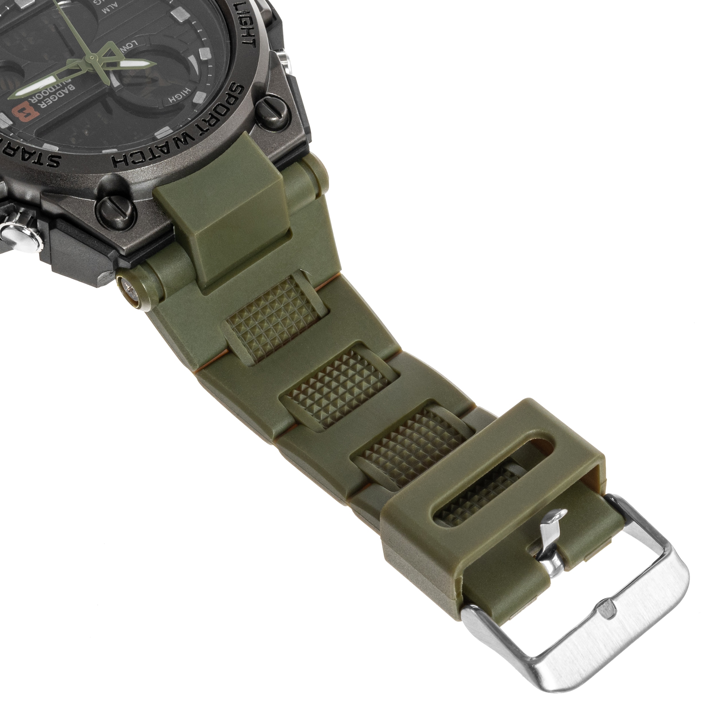 Badger Outdoor - Grid Uhr - Army Green/Black