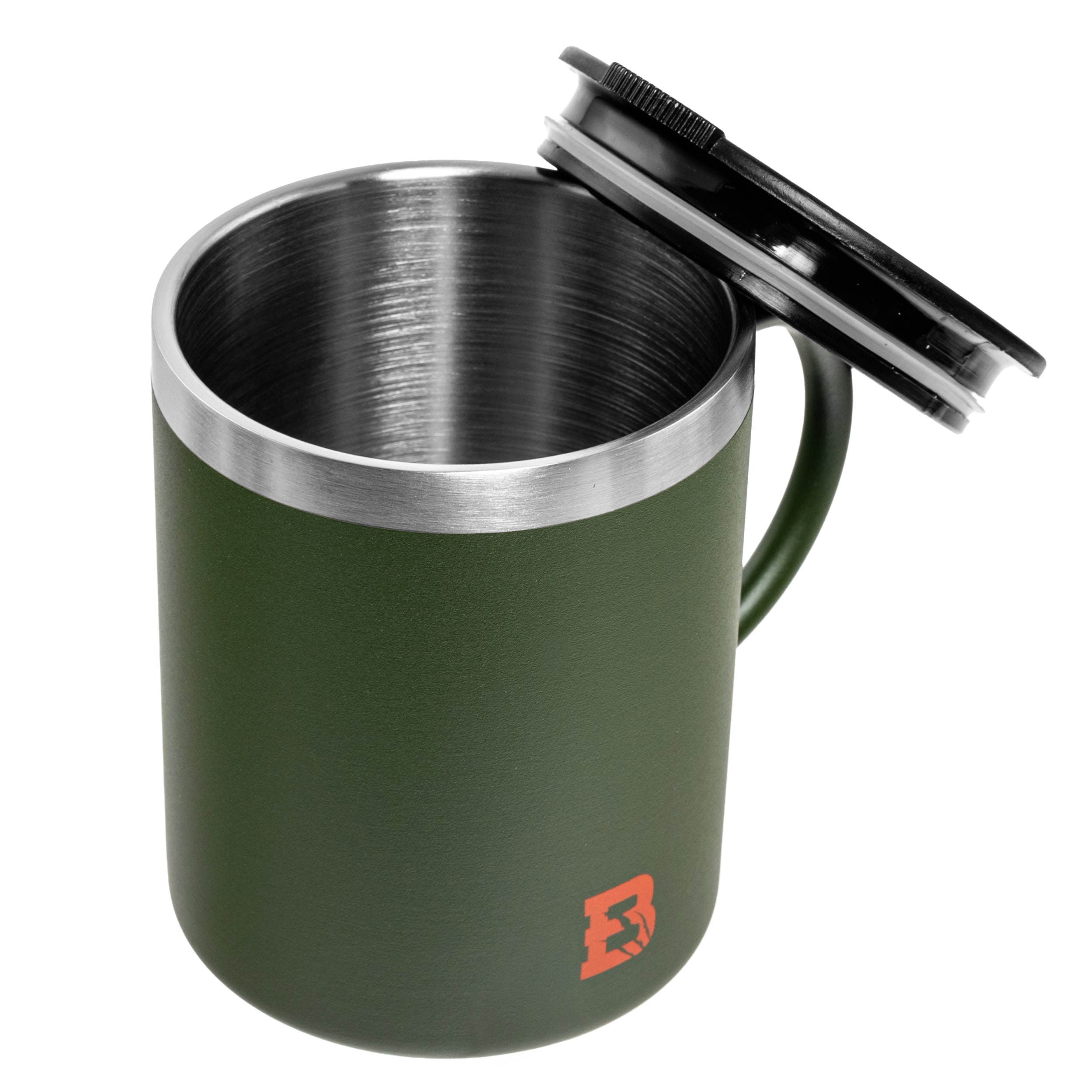 Badger Outdoor - Steel Boy II Thermobecher 400 ml - Olive