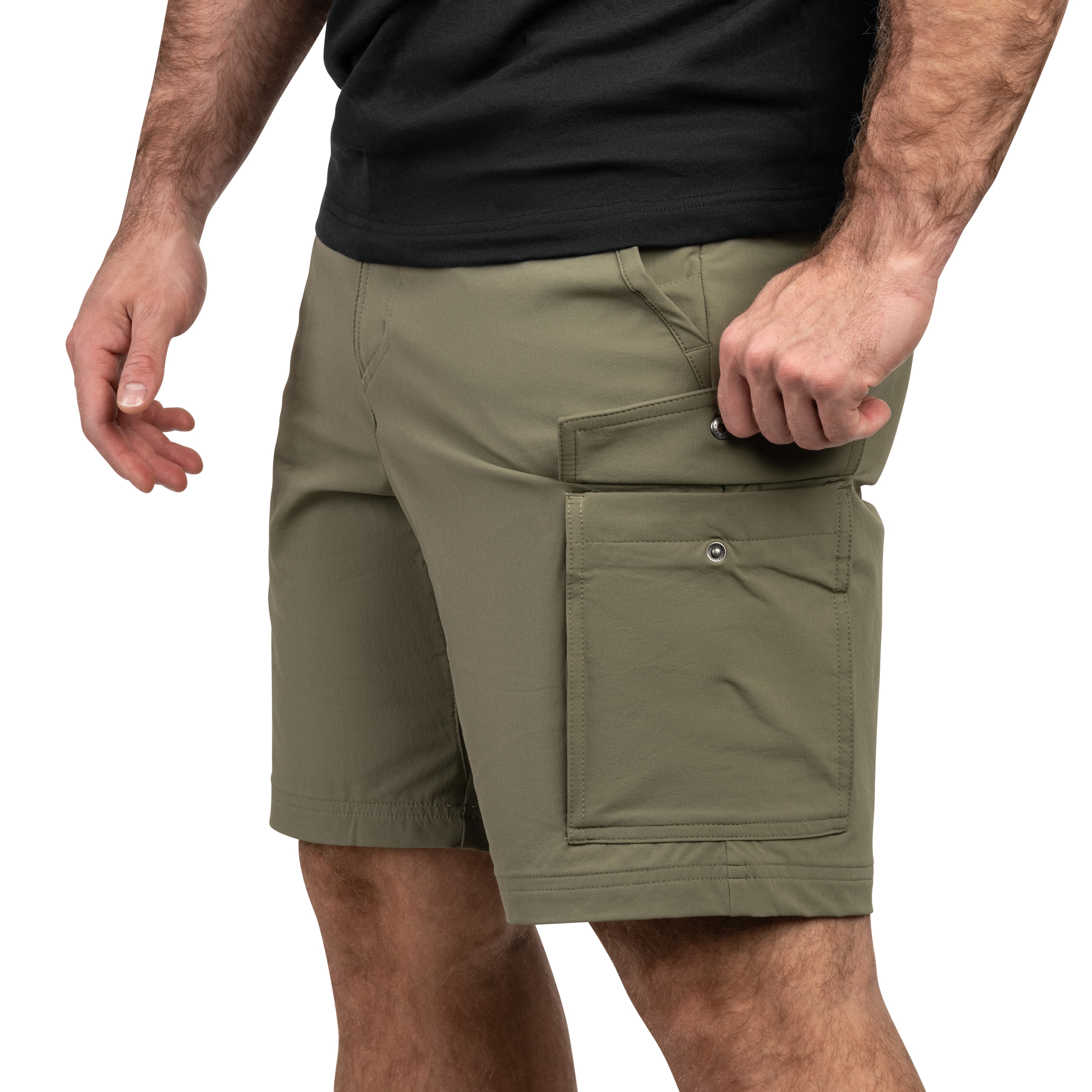 Columbia - ROC Tech Cargo Shorts - Stone Green