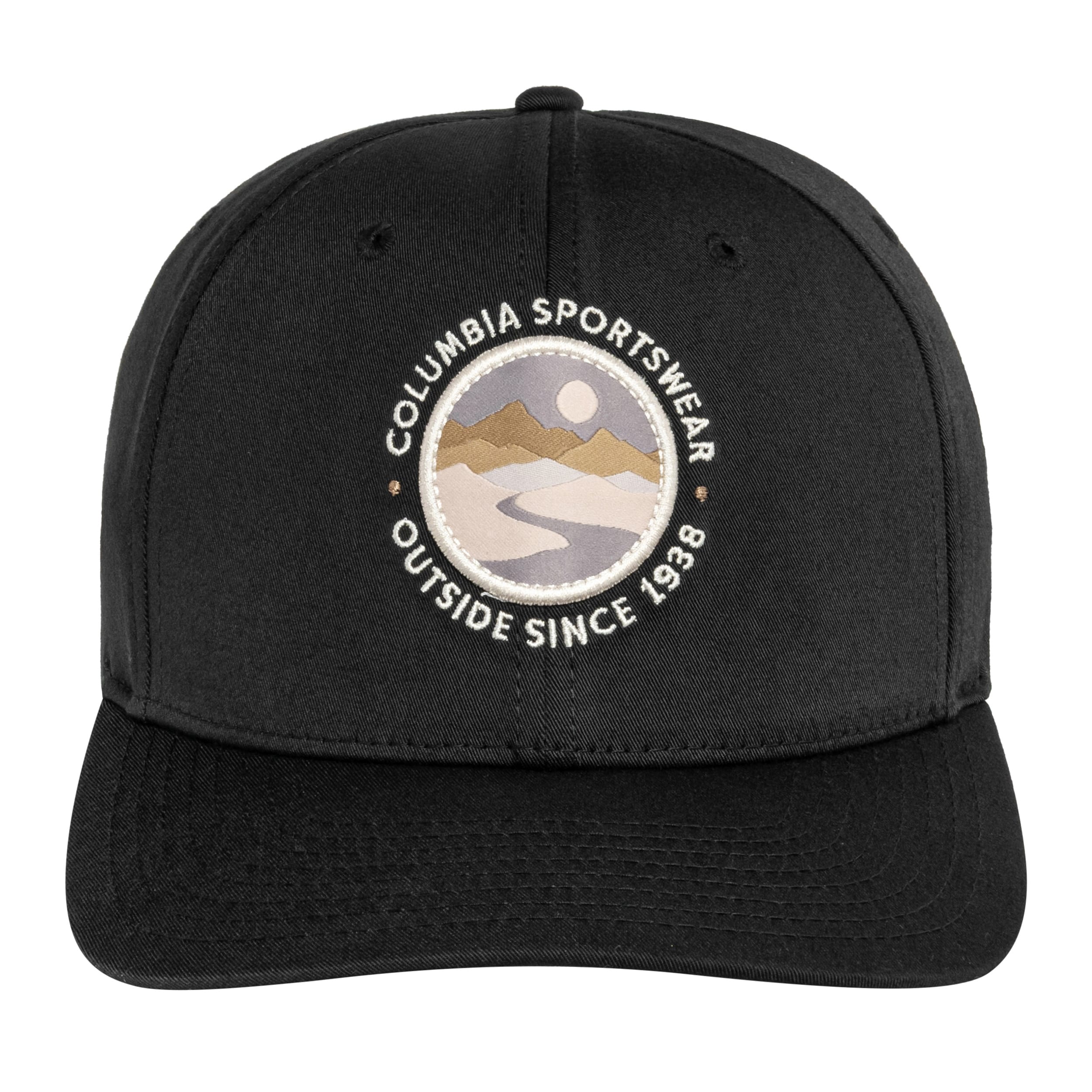 Columbia - Lost Lager 3D Stretch Snapback Baseballkappe - Black/Landscape Circle