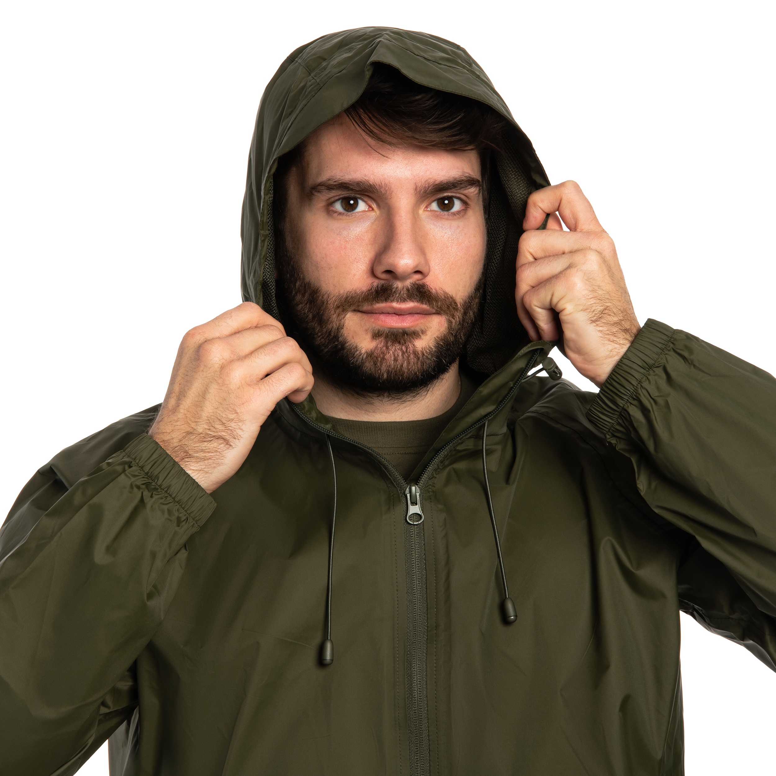 Mil-Tec - Wet Weather Jacket Quickpack Jacke - Olive Drab