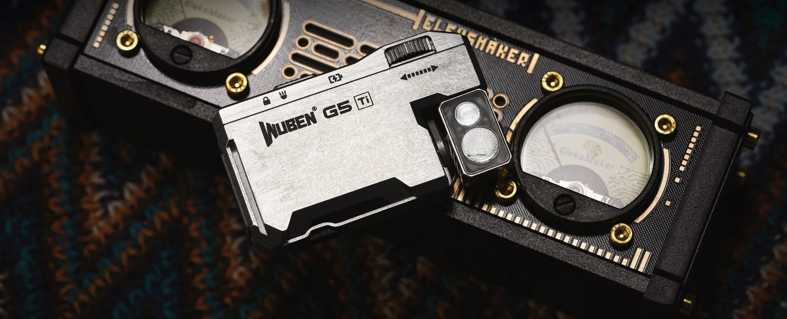 Wuben - G5 Titanium Grey Taschenlampe - 400 Lumen