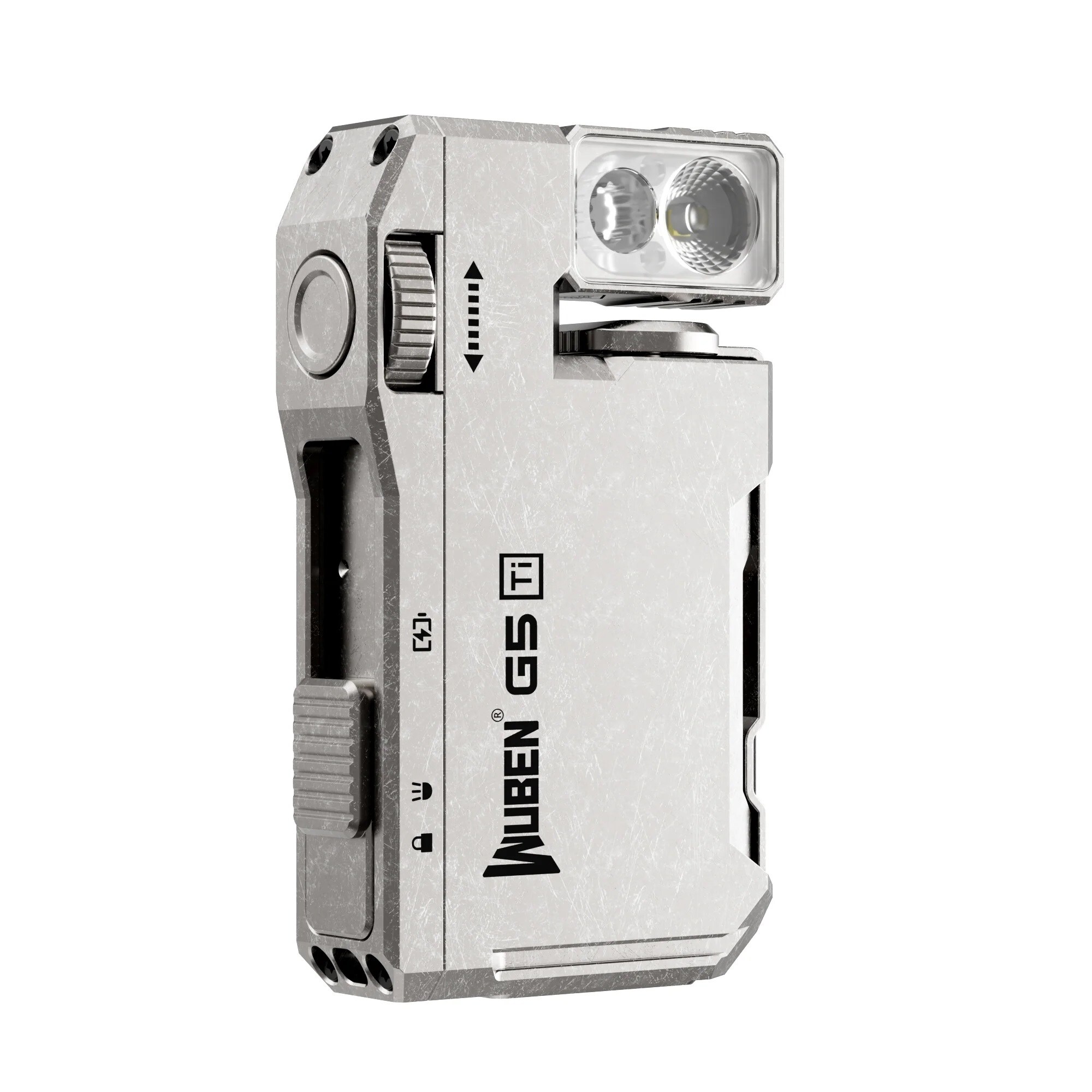 Wuben G5 Titanium Grey Taschenlampe 400 Lumen