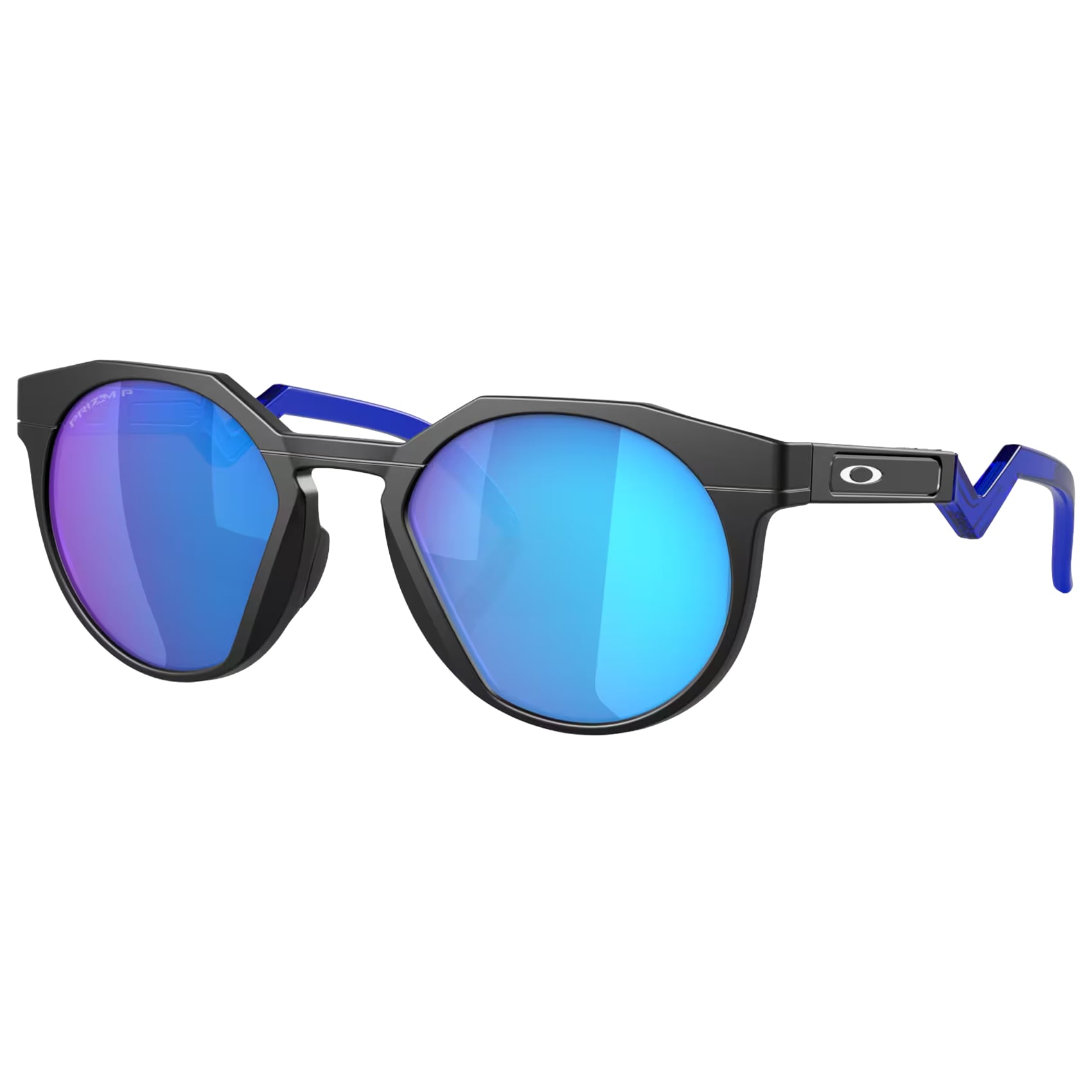 Oakley - HSTN Sonnenbrille - Matte Black/Prizm Sapphire Polarized