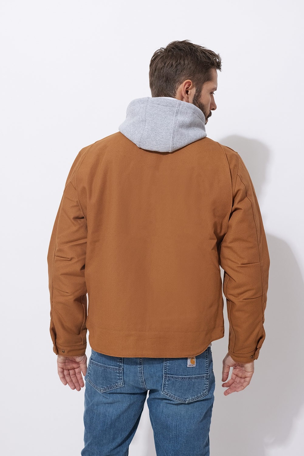 Carhartt - Iconic J01 Duck Detroit Jacket Jacke - Brown
