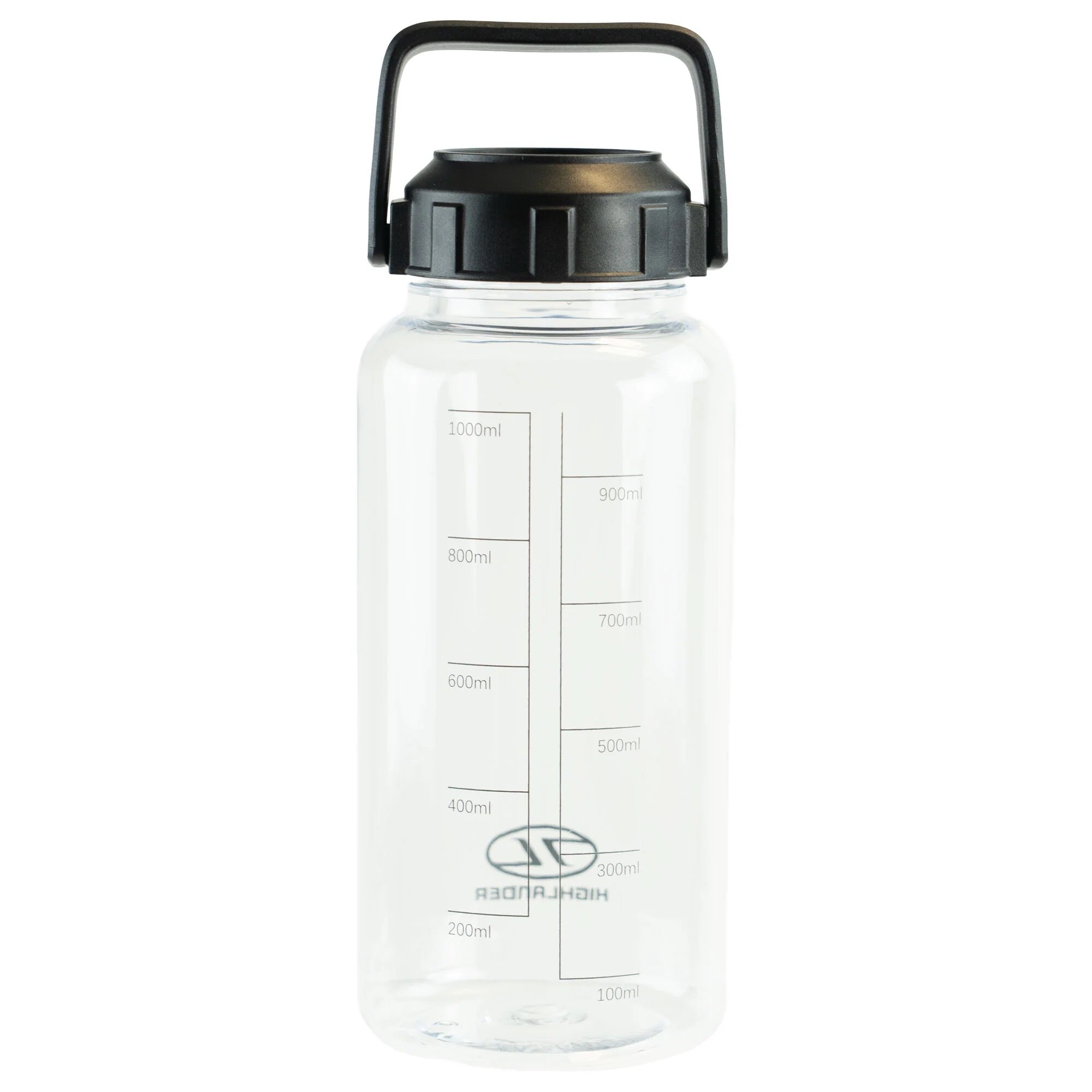 Highlander - Outdoor Njord Tritan Flasche 1 l - Charcoal