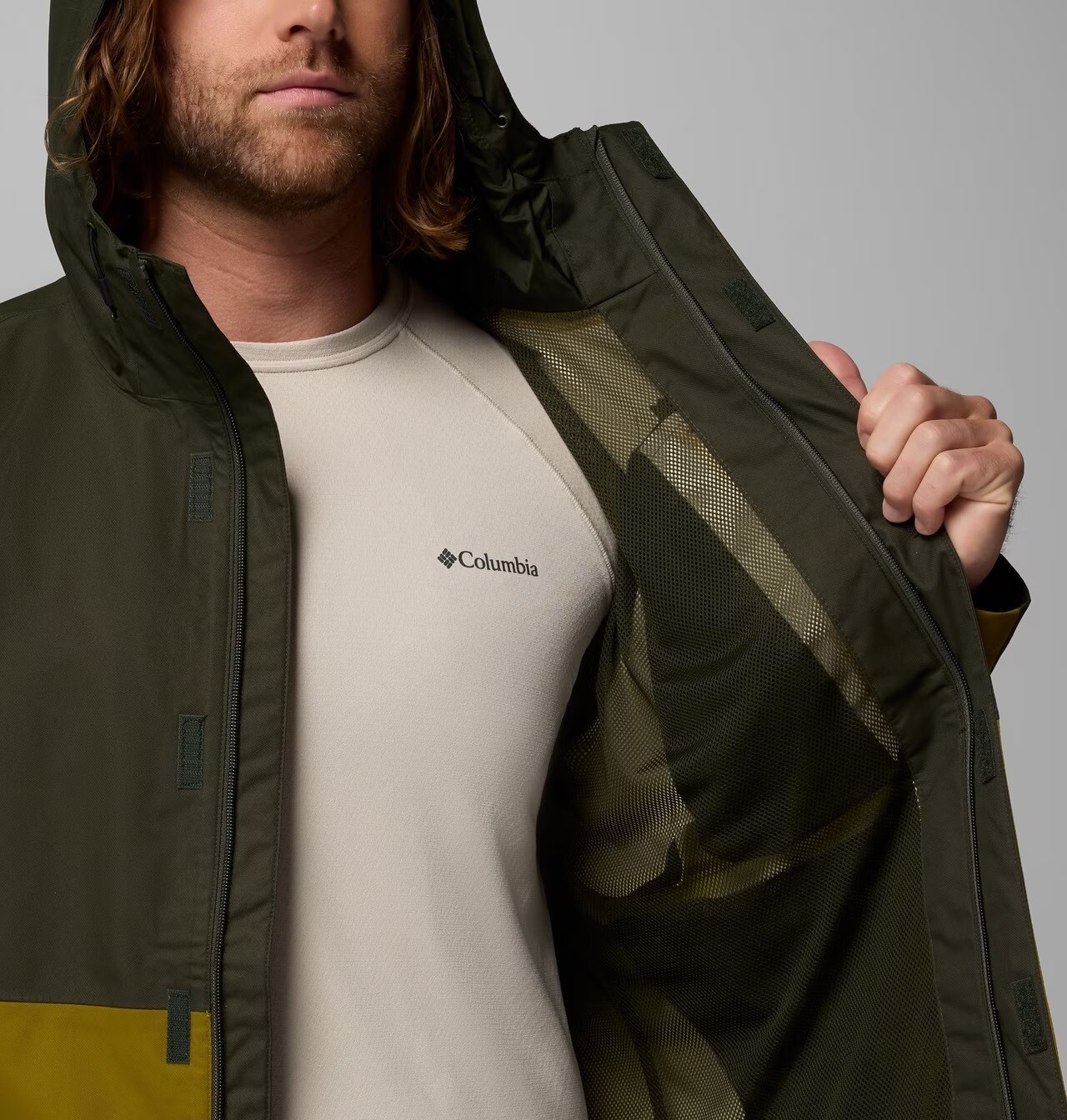 Columbia - Hikebound II Jacke - Greenscape/Mossy Green