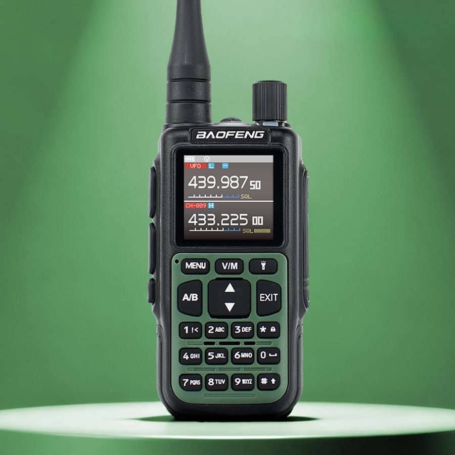 Baofeng - EU-5R Mini 2200 mAh Funkgerät - Green