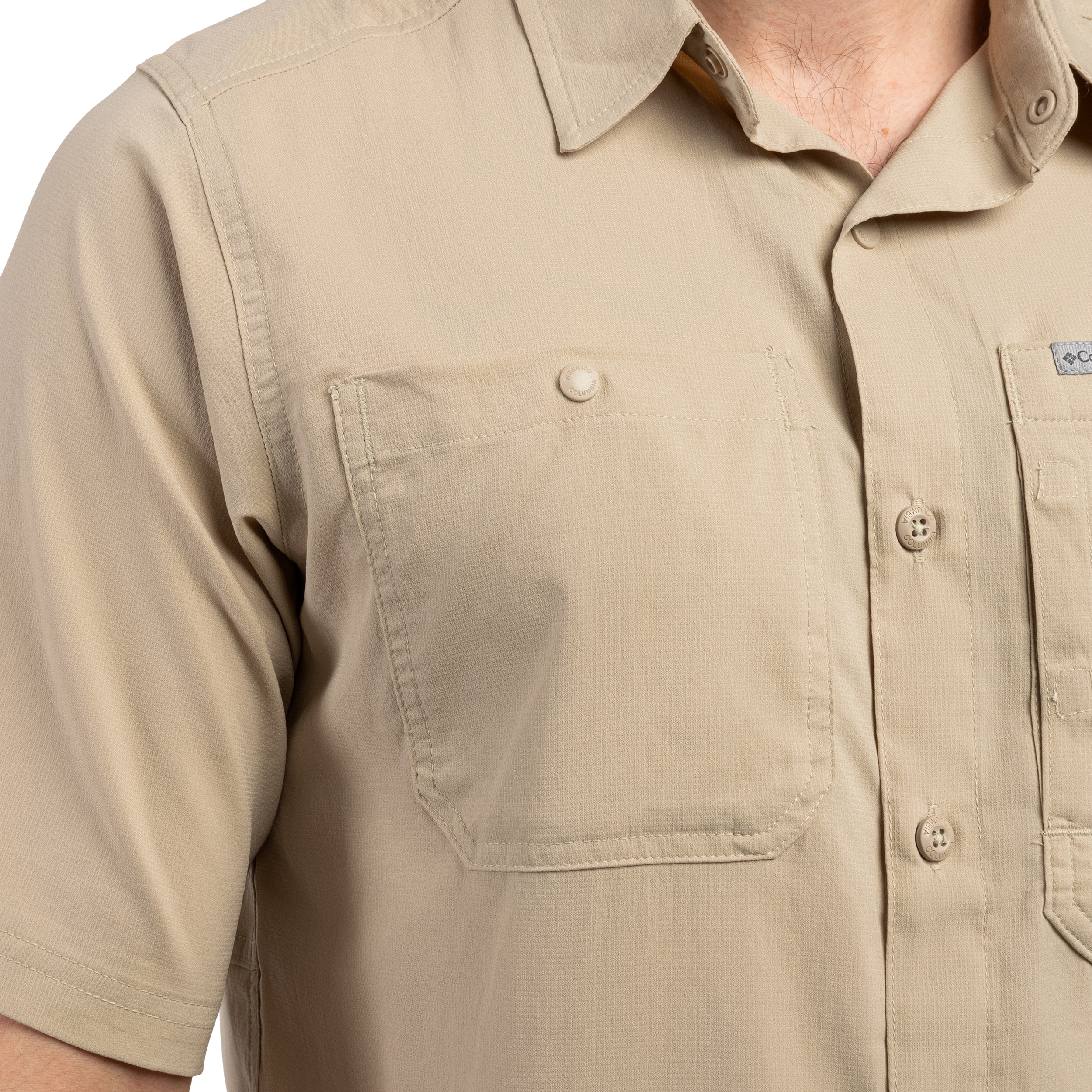 Columbia - Silver Ridge Utility II Short Sleeve - Kurzarmhemd - Ancient Fossil