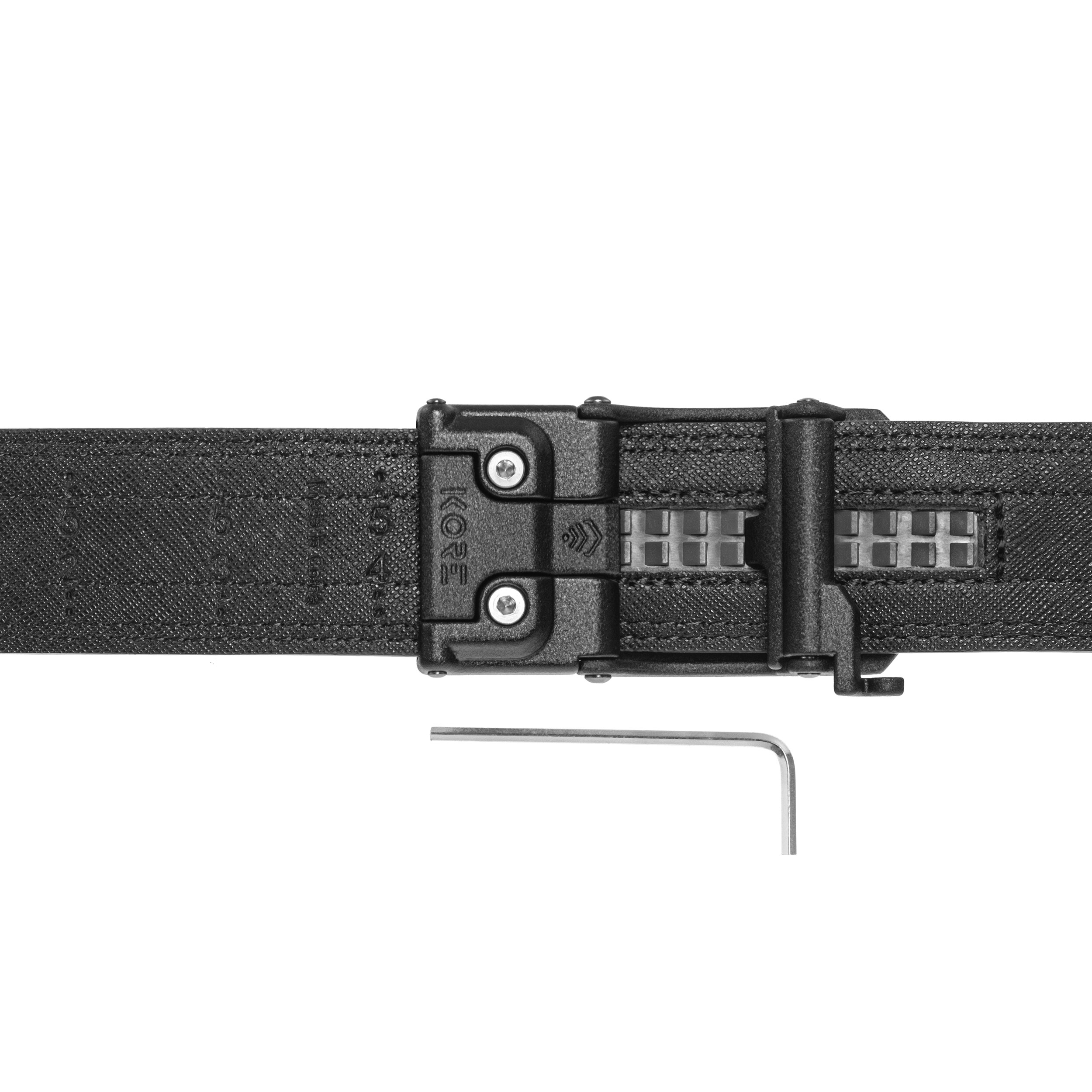 Kore Essentials - Nylon Belt X5 - Gürtel - Black
