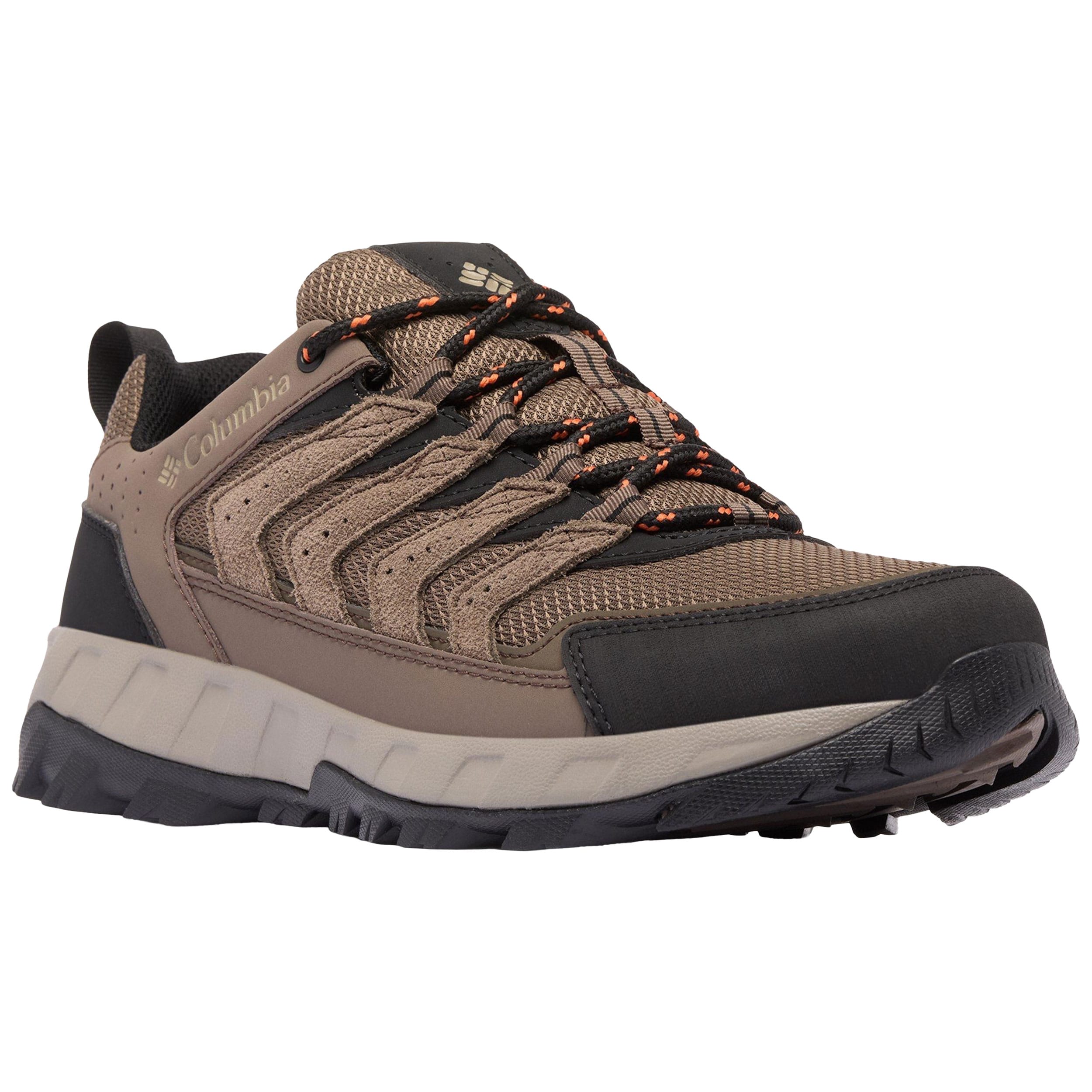 Columbia - Strata Trail Low Schuhe - Mud/Tangy Orange