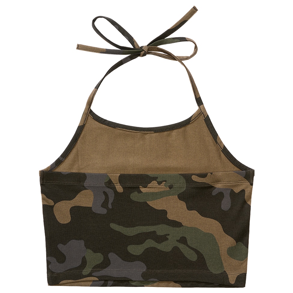 Brandit - Neckholder Top - Halter Top - Dark Camo