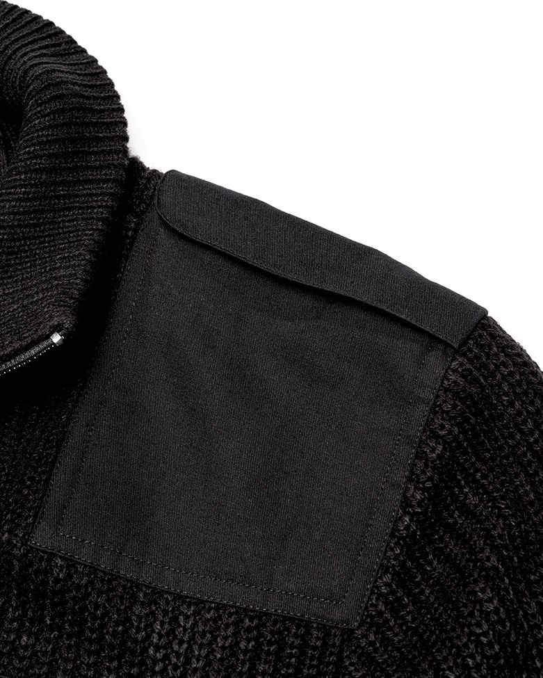 Brandit - BW Cardigan Pullover - Black