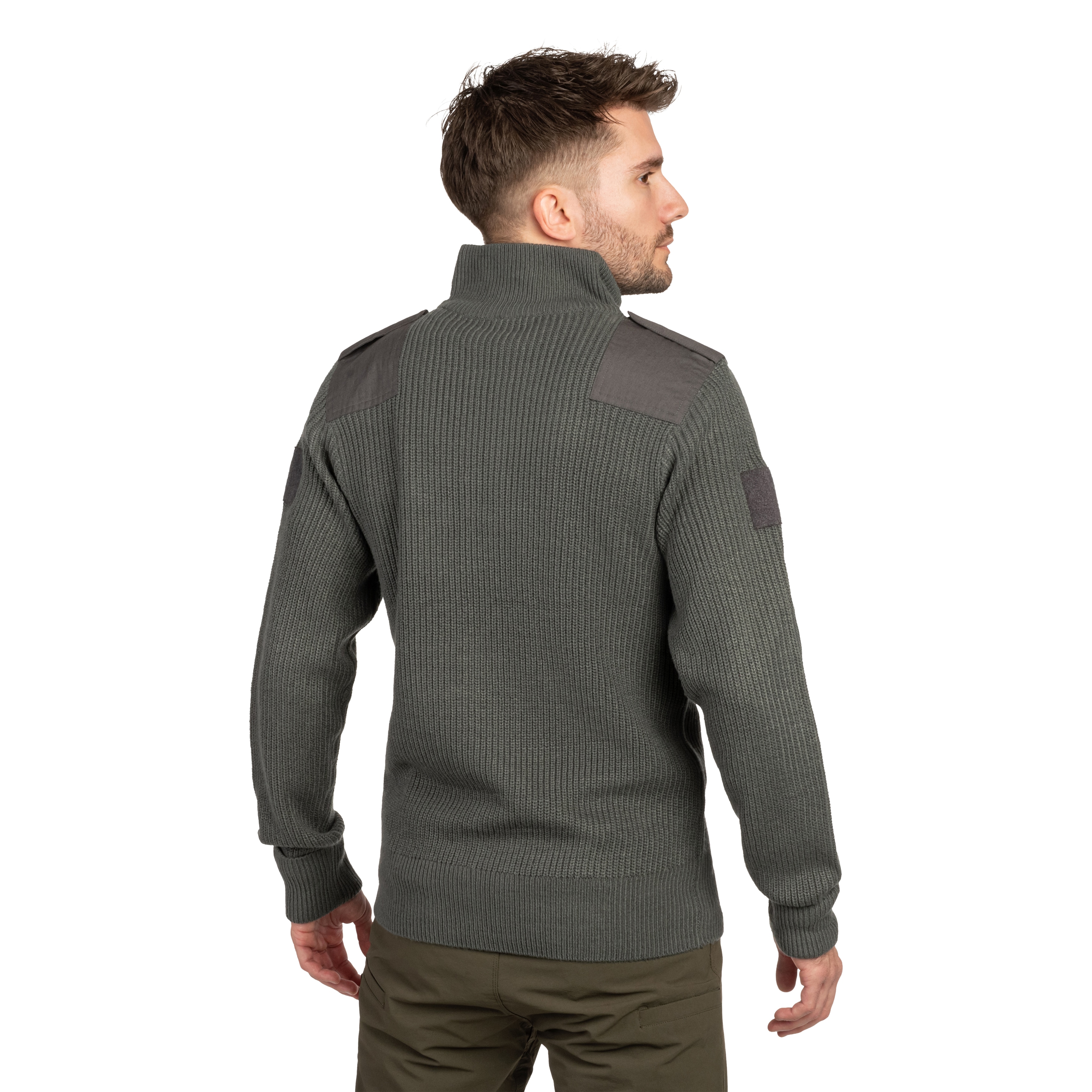 Brandit - BW Cardigan Pullover - Anthracite