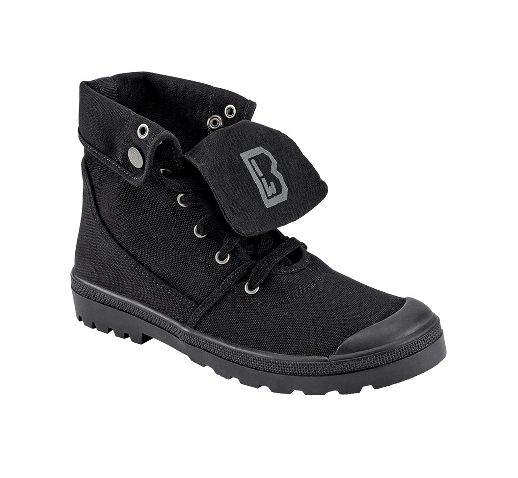 Brandit - Military Canvas Sneaker High  Schuhe - Black