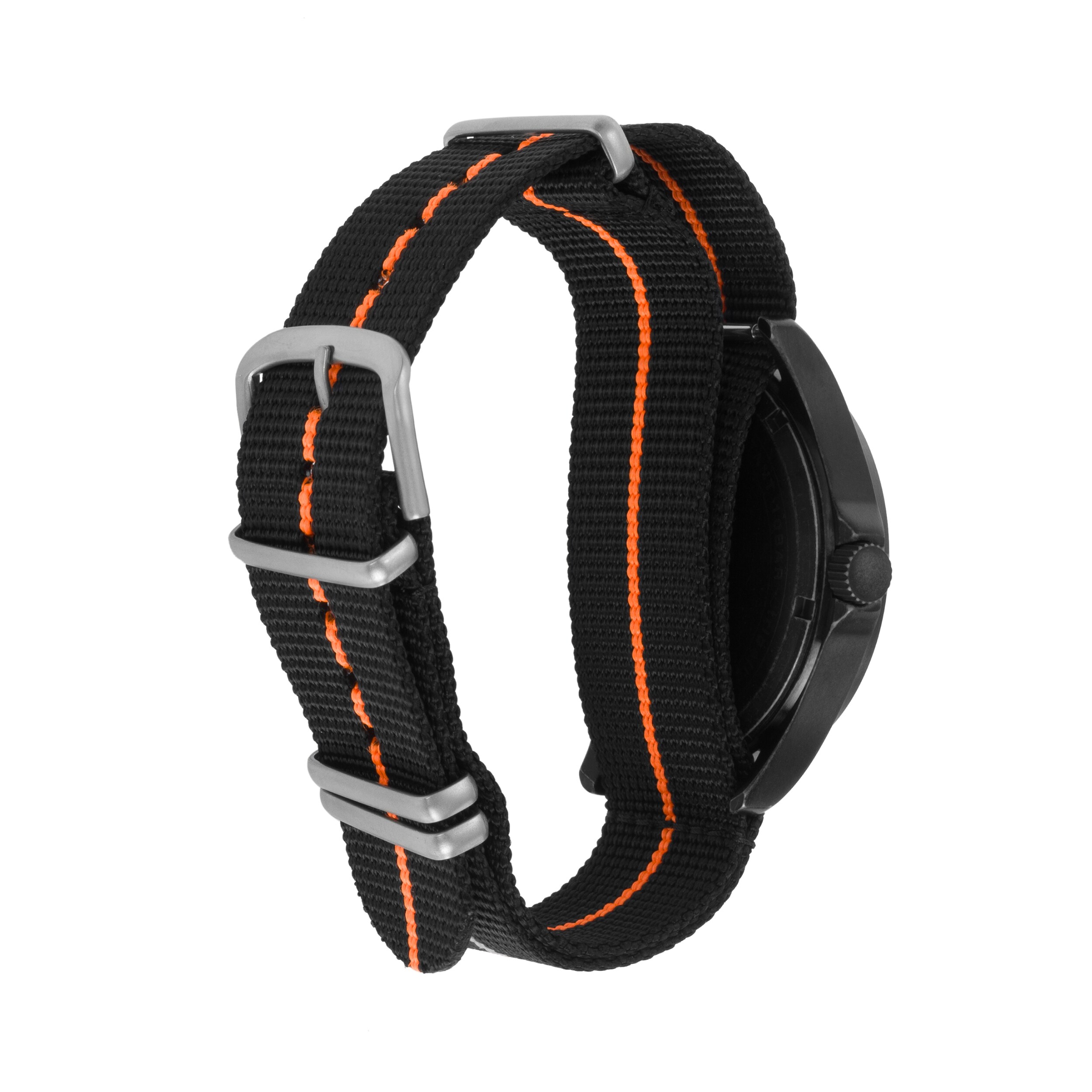 Traser - P67 Officer Pro GunMetal TS Armbanduhr - Black/Orange