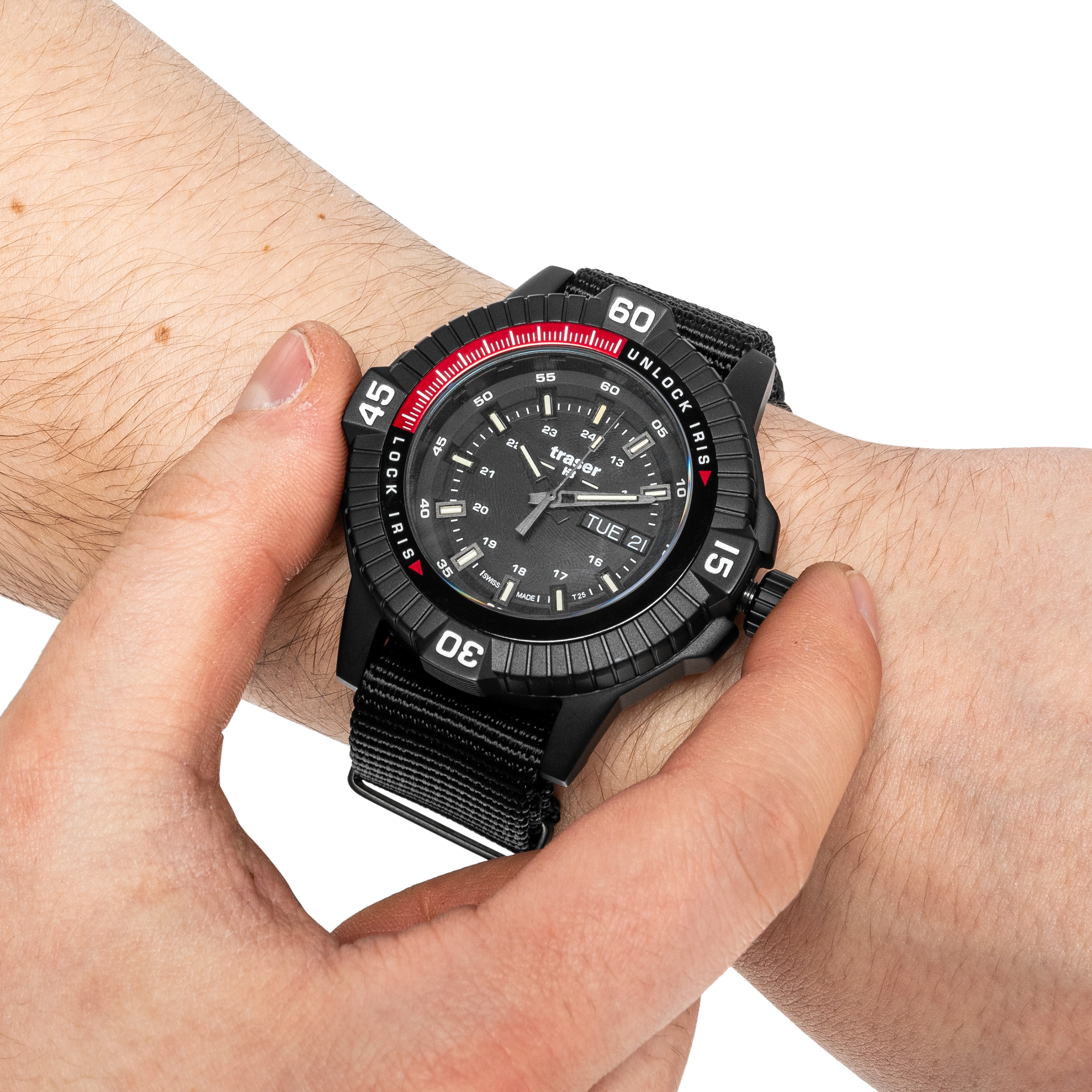 Traser - P99 Iris TS Armbanduhr - Black