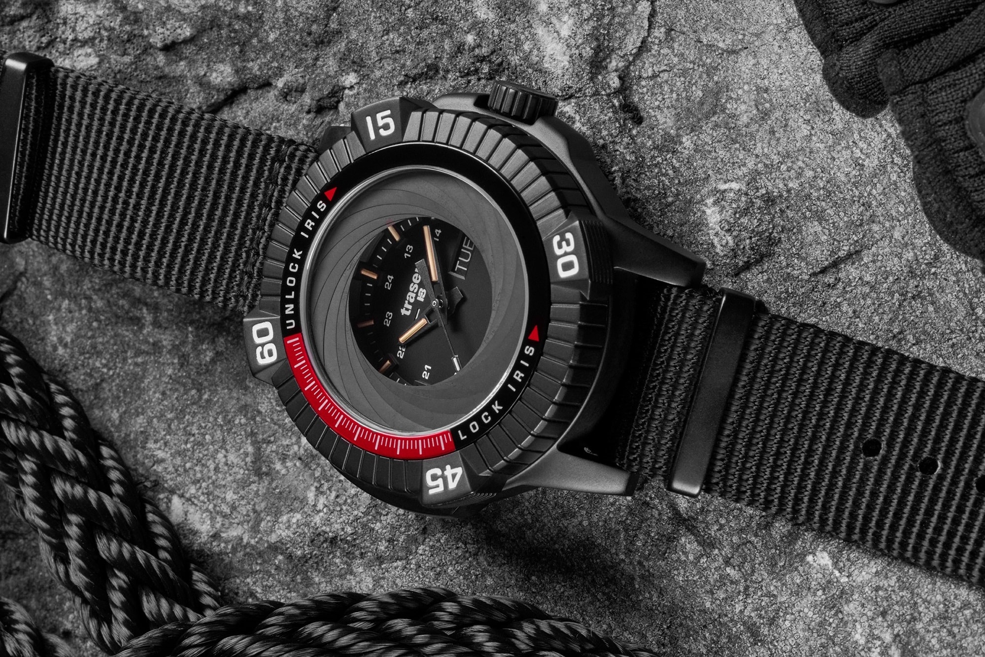 Traser - P99 Iris TS Armbanduhr - Black