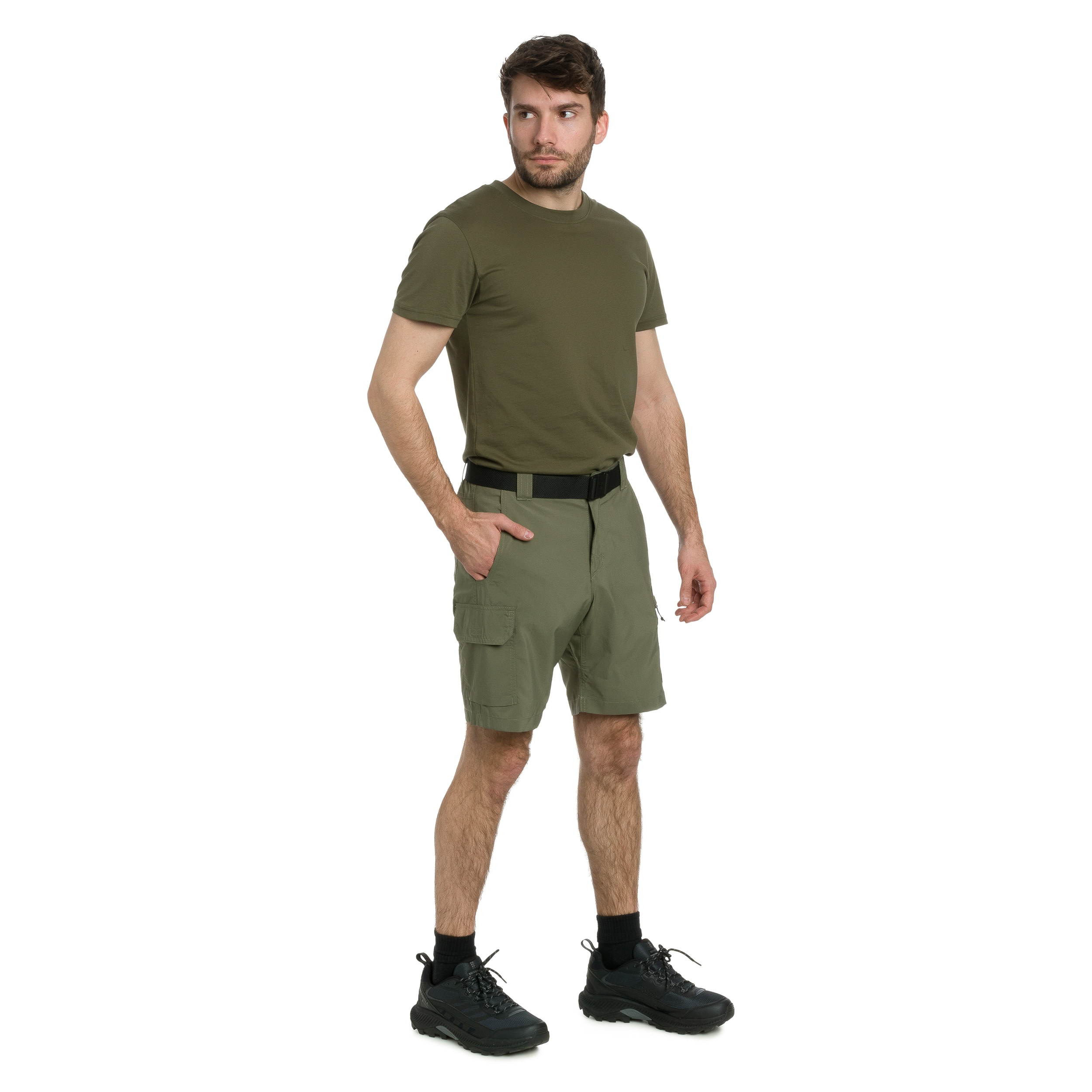 Columbia - Silver Ridge Utility Cargo Shorts - Stone Green