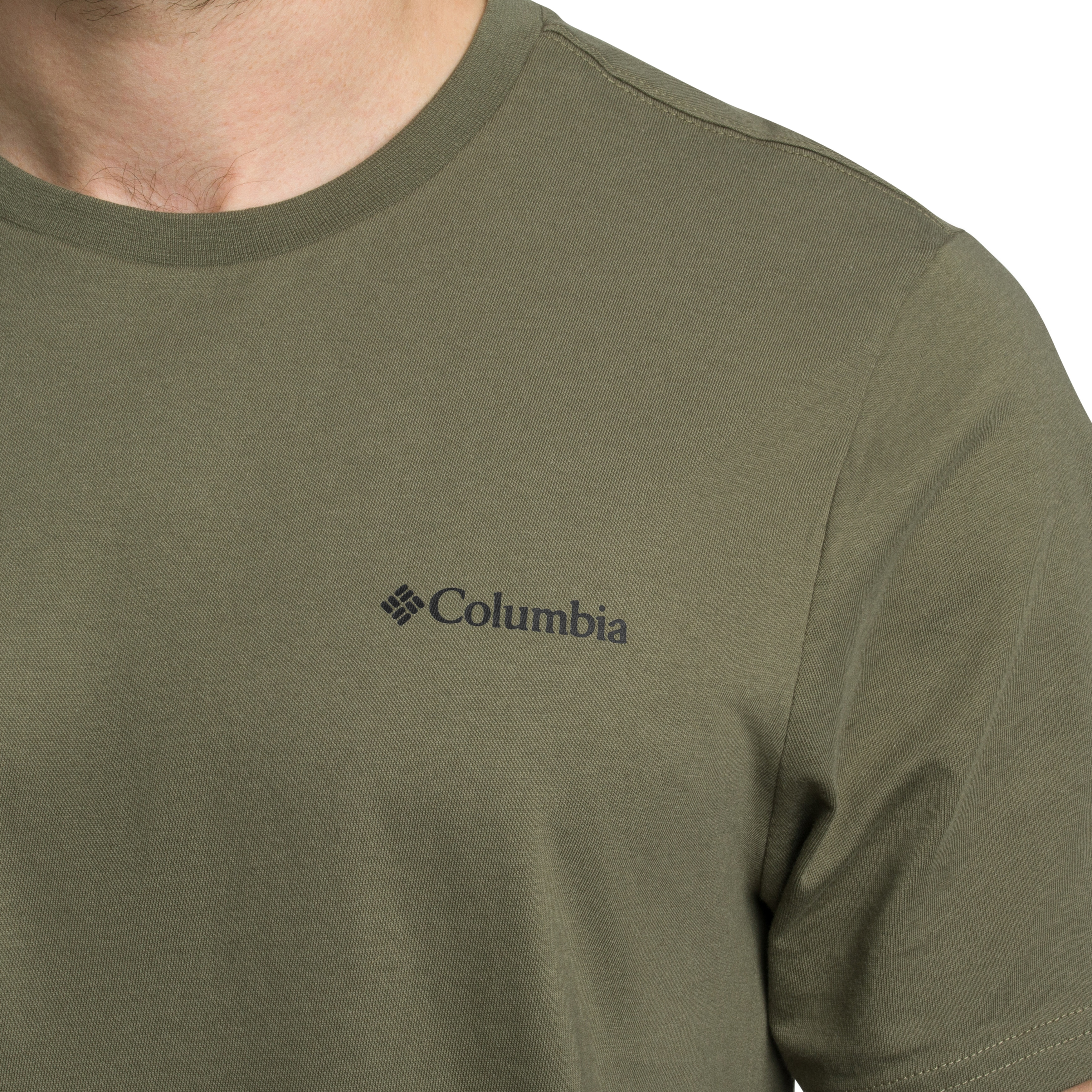 Columbia - Organic Cotton T-Shirt - Stone Green