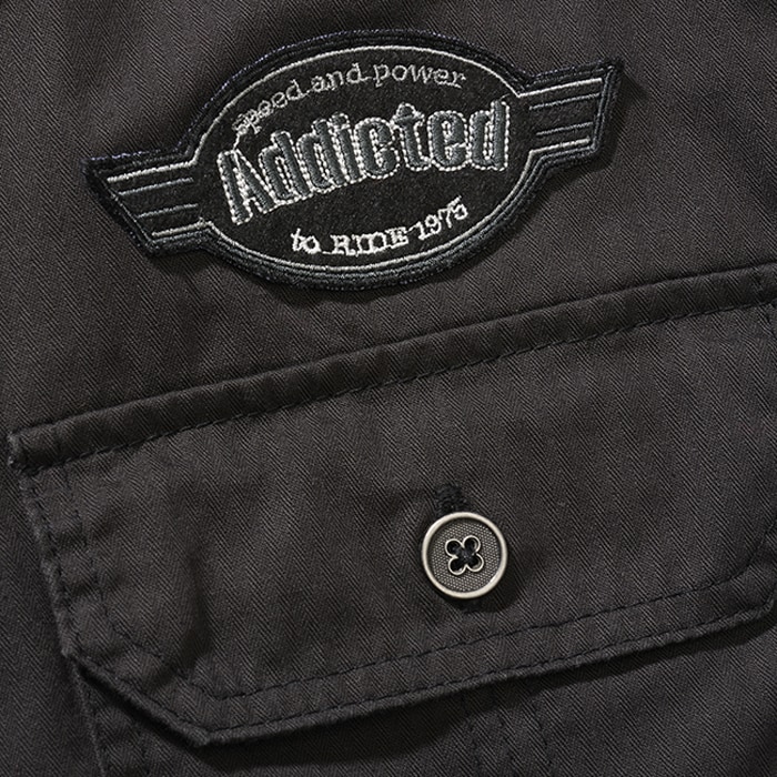 Brandit - Luis Vintage Short Sleeve - Kurzarmhemd - Black