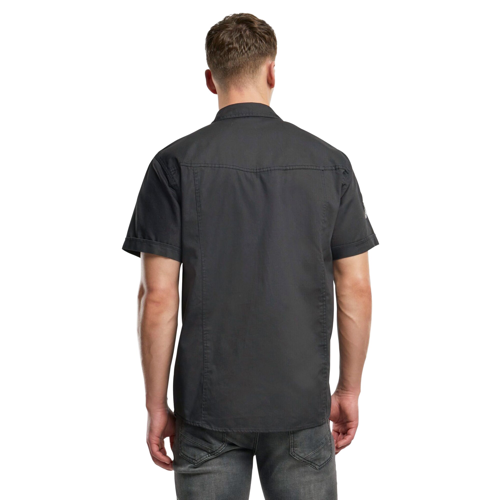Brandit - Luis Vintage Short Sleeve - Kurzarmhemd - Black