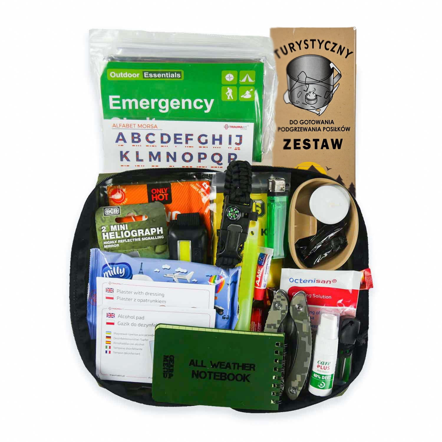 AedMax - Trauma Kit - Modulares Überlebensset - Survival (V)