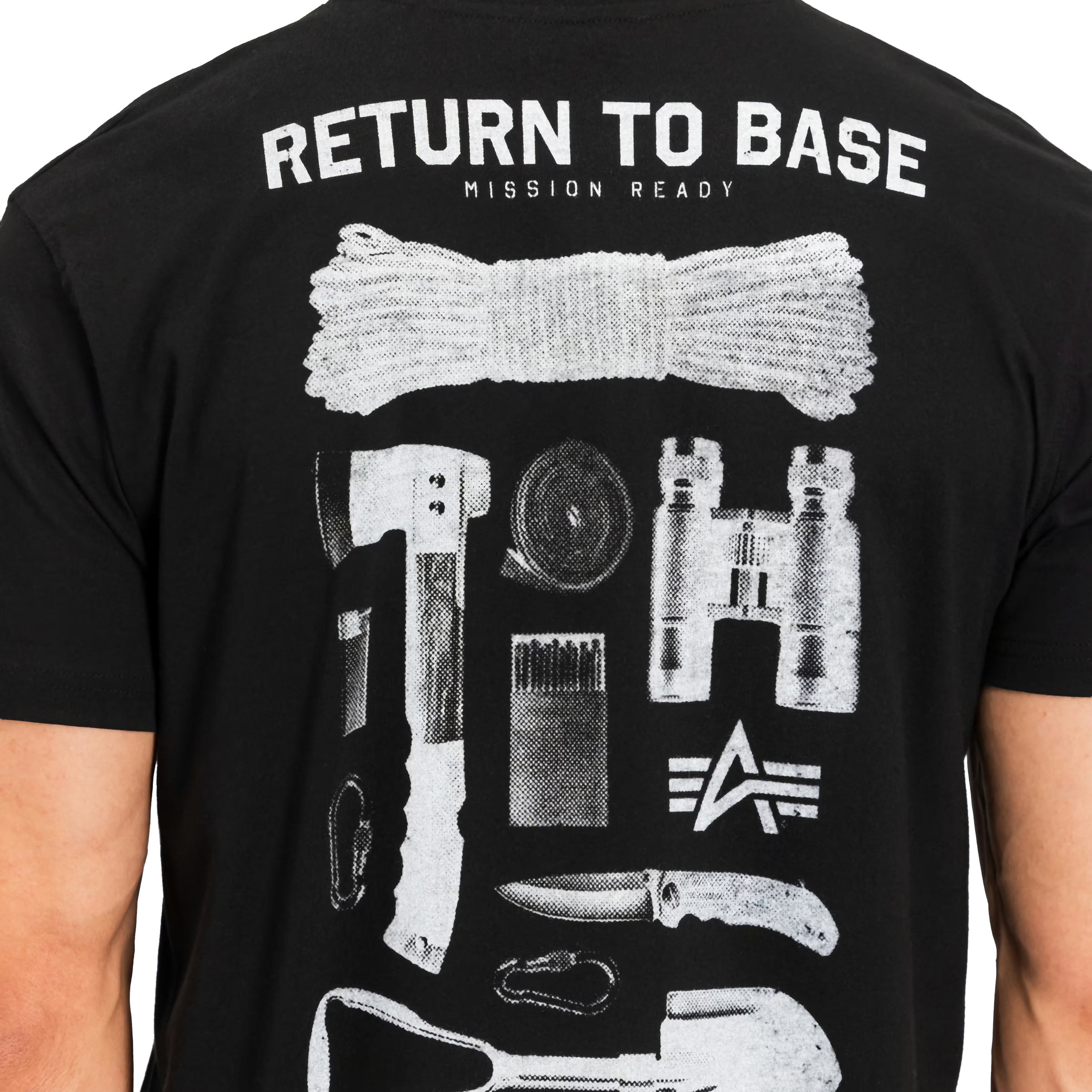 Alpha Industries - Return to Base T-Shirt - Black