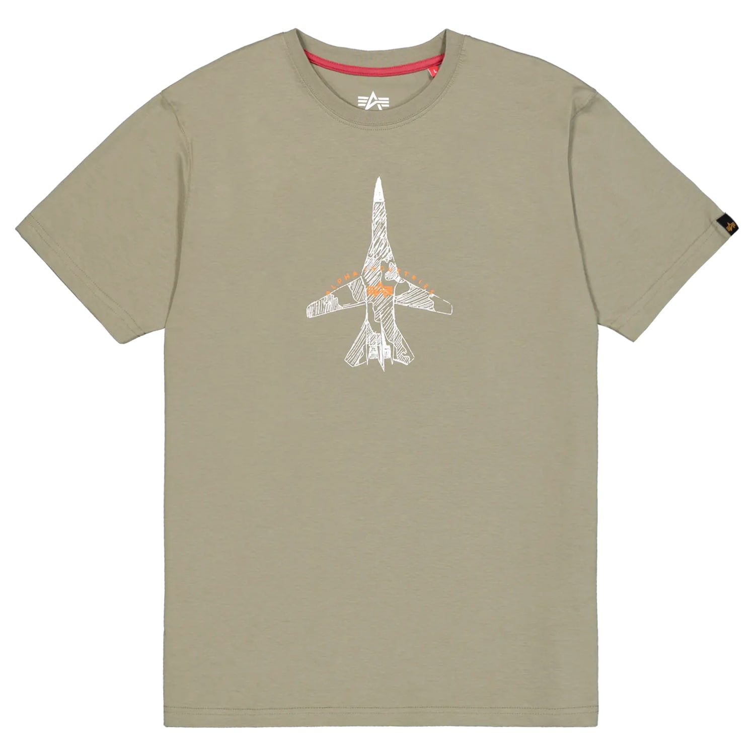 Alpha Industries - Air Force Sketch T-Shirt - Olive