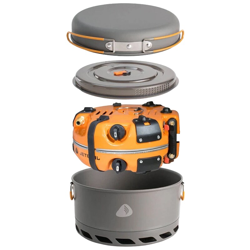 Jetboil - Genesis Basecamp System - Zusammenklappbarer Campingkocher- Orange
