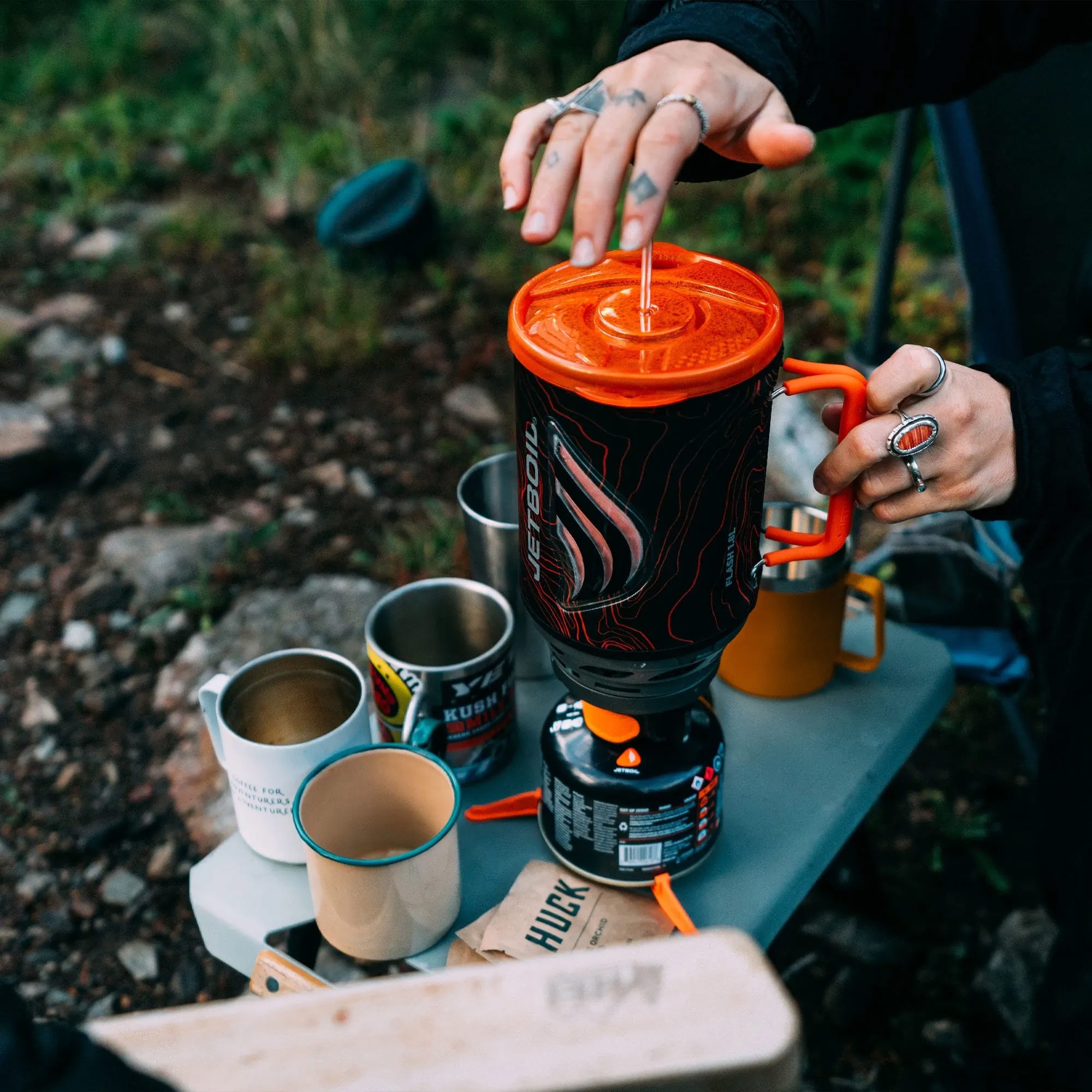 Jetboil - Flash 2.0 Java Campingkocher mit 1‑l‑Topf - Topo