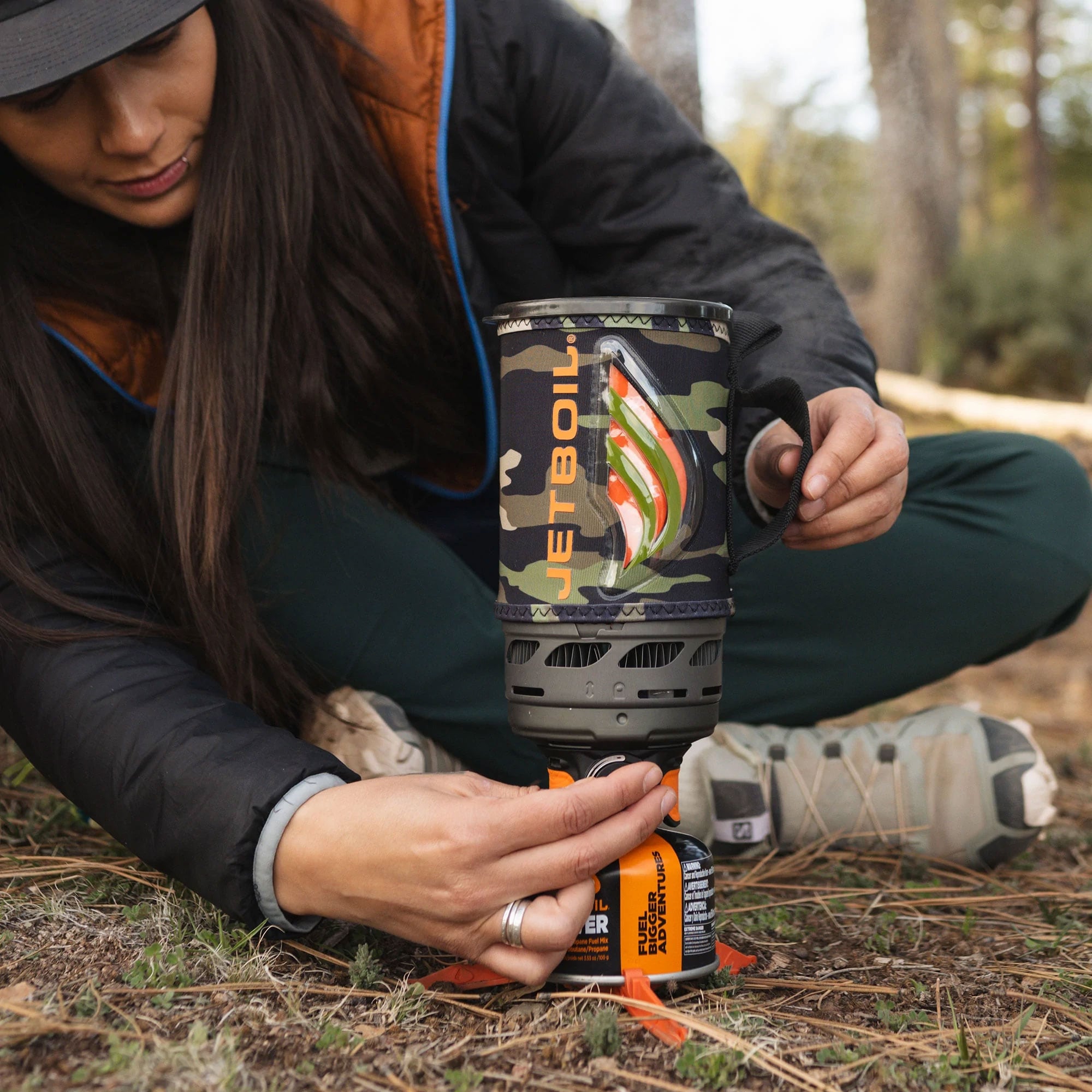Jetboil - Flash 2.0 Campingkocher mit 1‑l‑Topf - Dark Camo