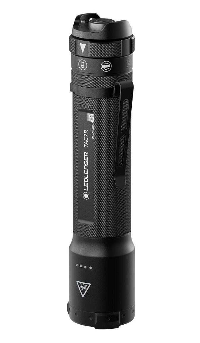 Ledlenser - TAC7R Black Taschenlampe - 3200 Lumen
