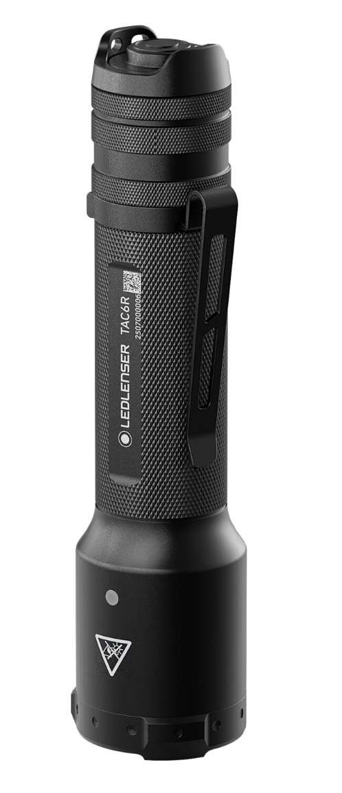 Ledlenser - TAC6R Black Taschenlampe - 2000 Lumen