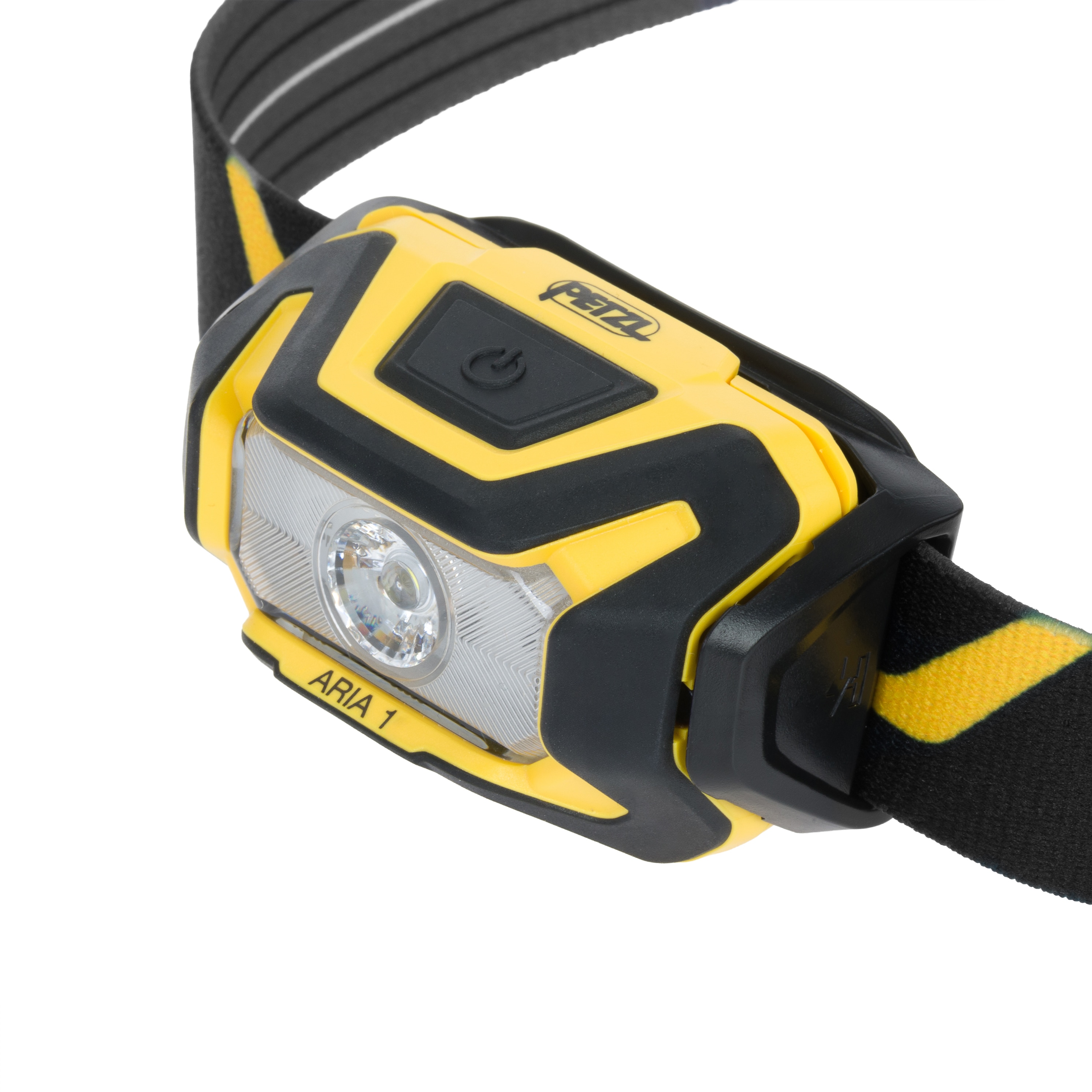 Petzl - Aria 1 New Black/Yellow Stirnlampe - 350 Lumen