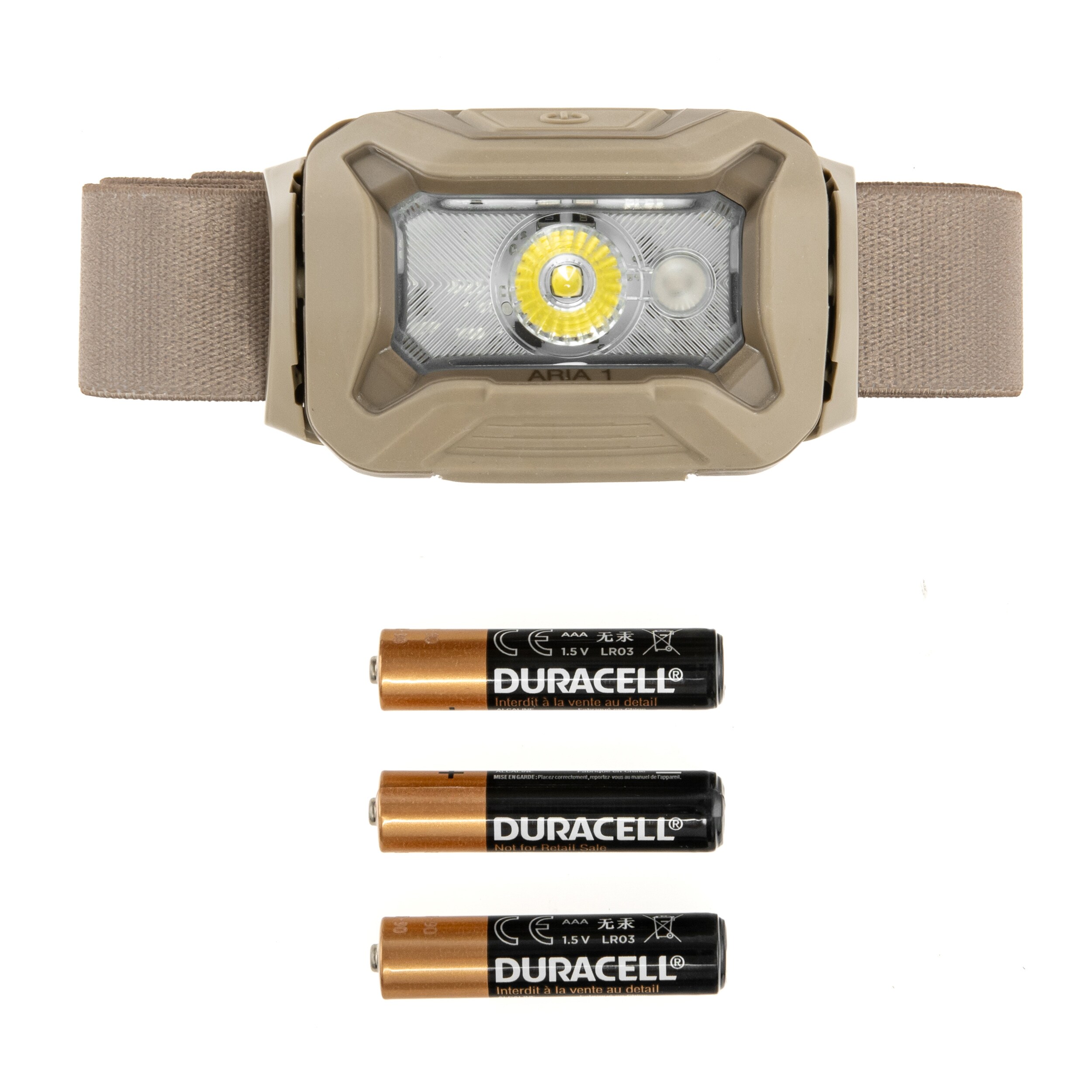 Petzl Aria - 1 RGB Desert Camo Stirnlampe - 350 Lumen