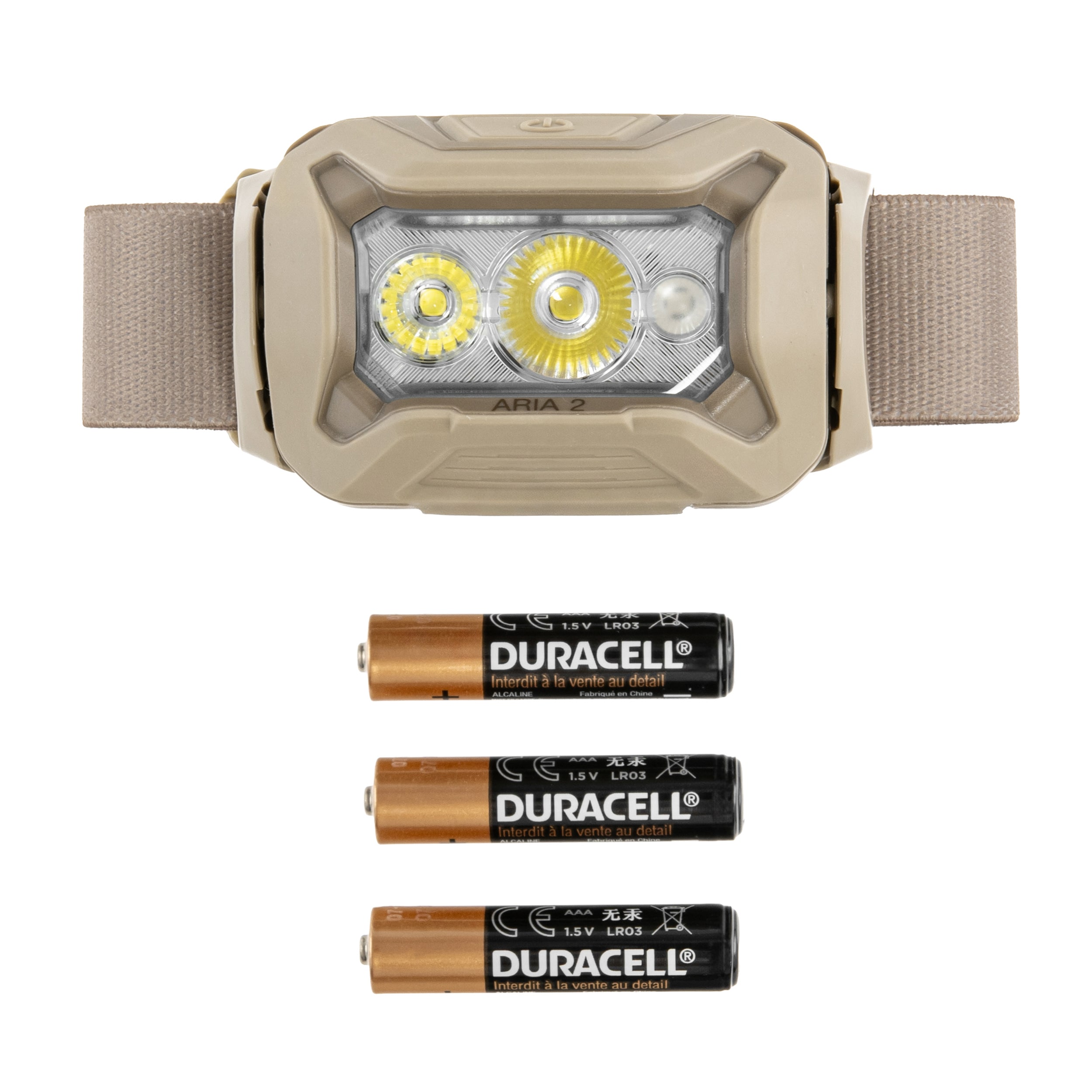 Petzl - Aria 2 RGB New Tan Stirnlampe - 450 Lumen