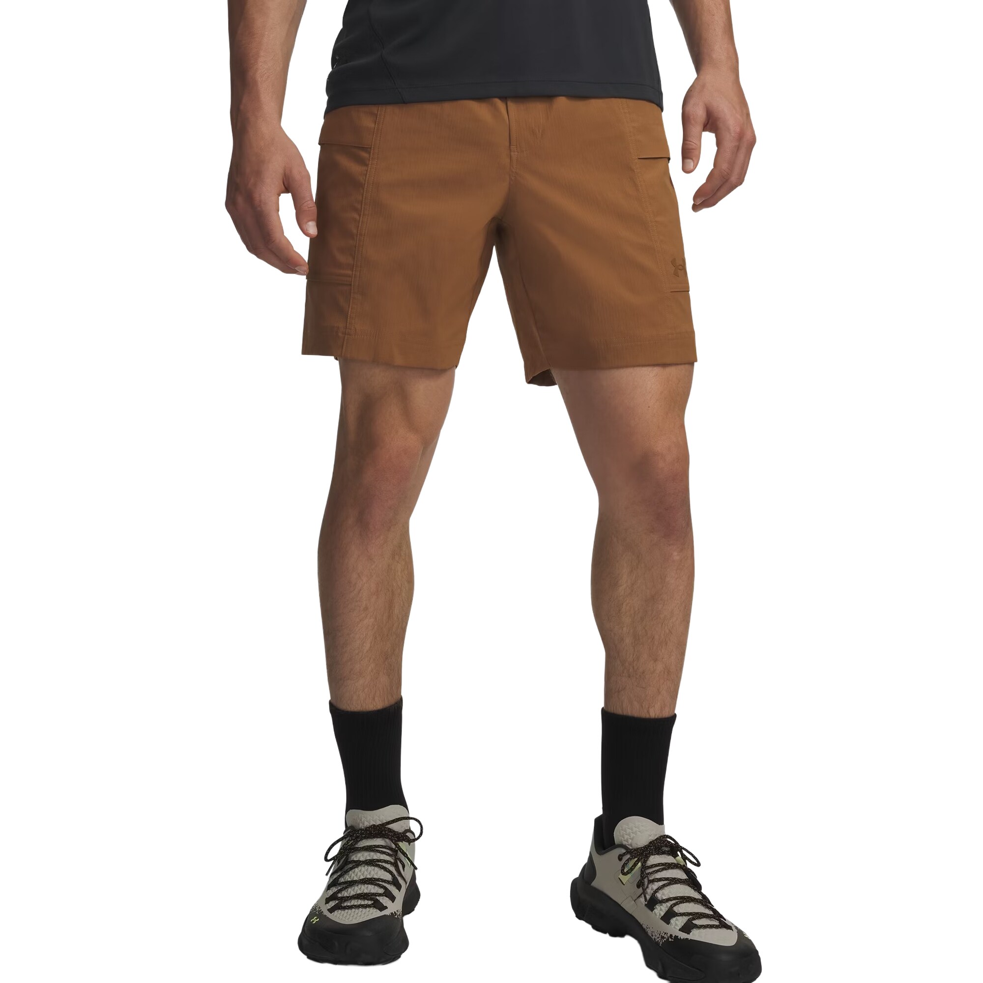 Under Armour - Explor Hike Shorts - Tundra/Black