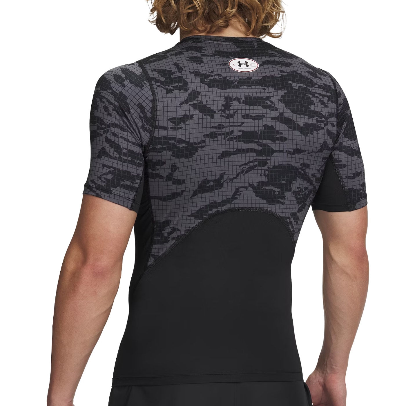 Under Armour - HeatGear Printed Funktionsshirt - Black