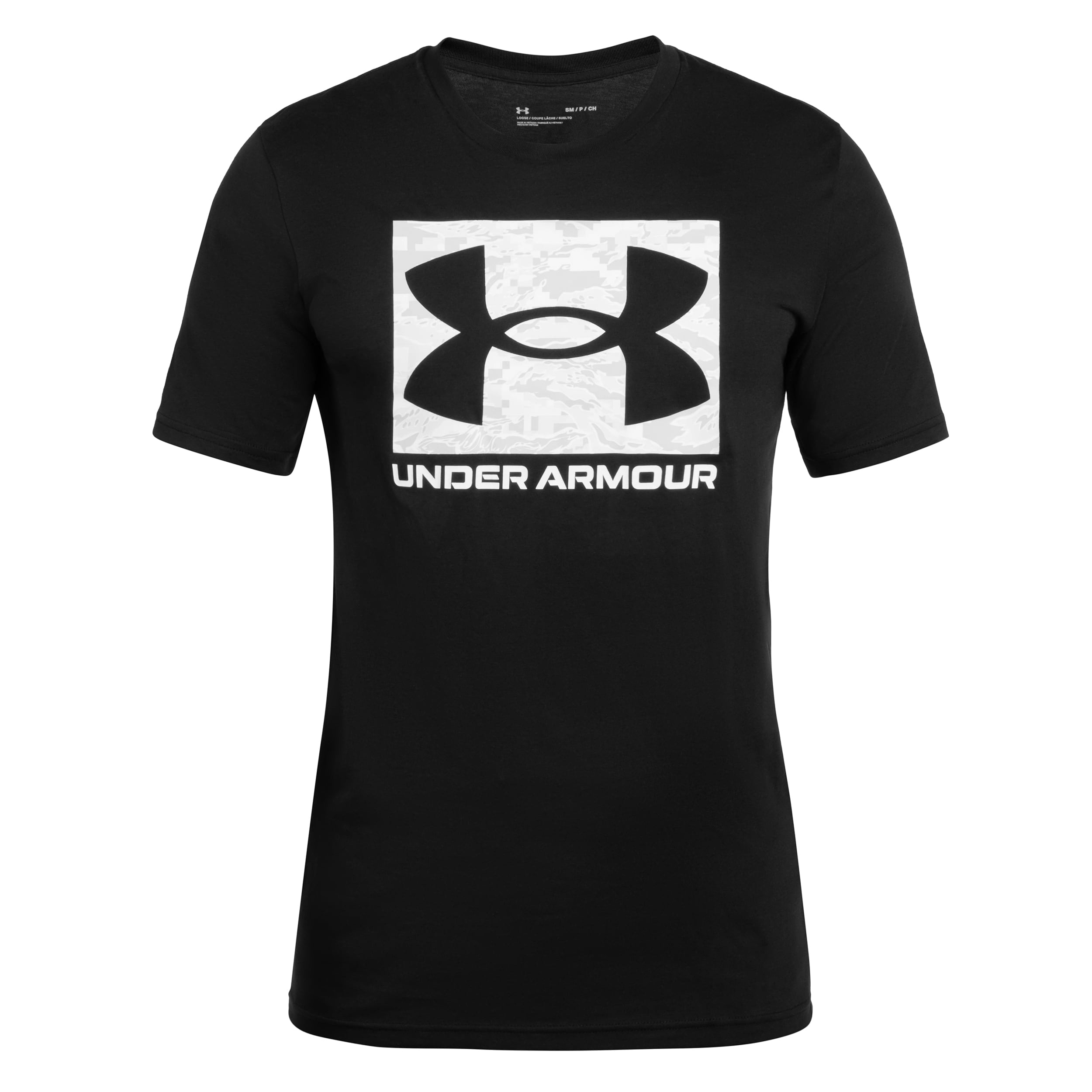 Under Armour - UA ABC Camo Boxed Logo T-Shirt - Black/White
